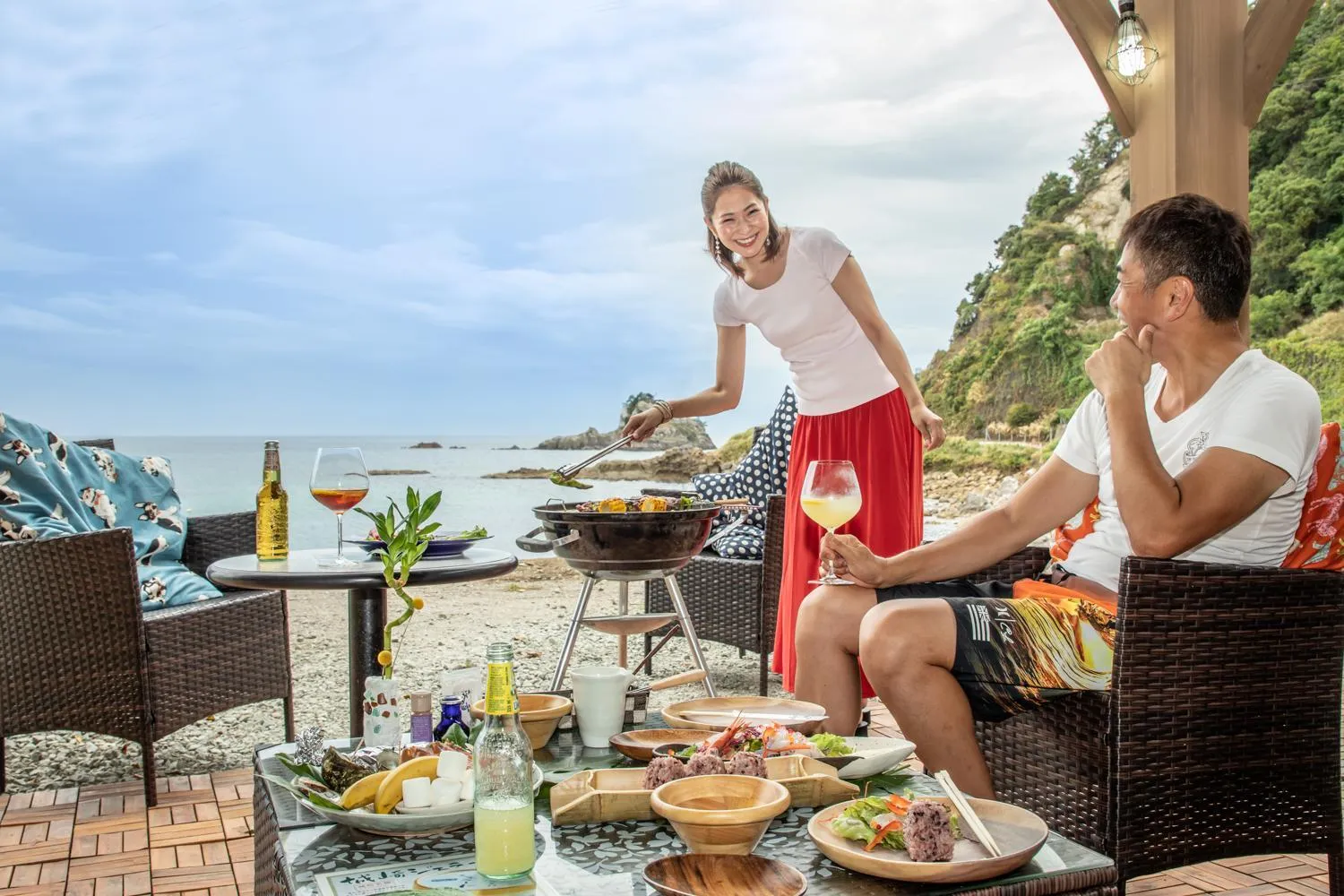 BBQ facilities in Uminone