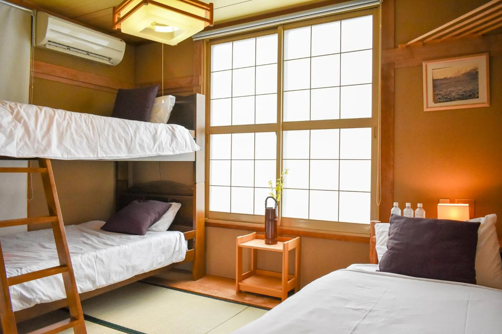Bed in Asuka Lodge
