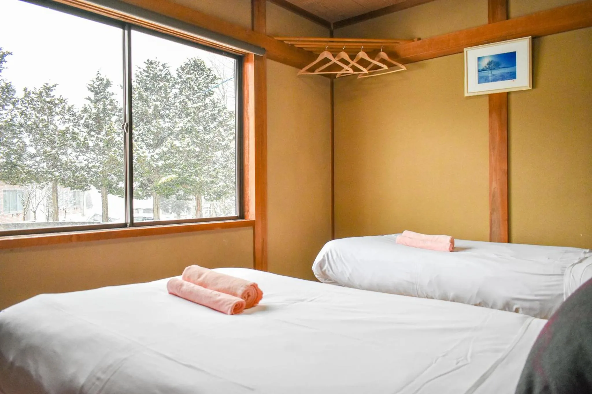 Bed in Asuka Lodge