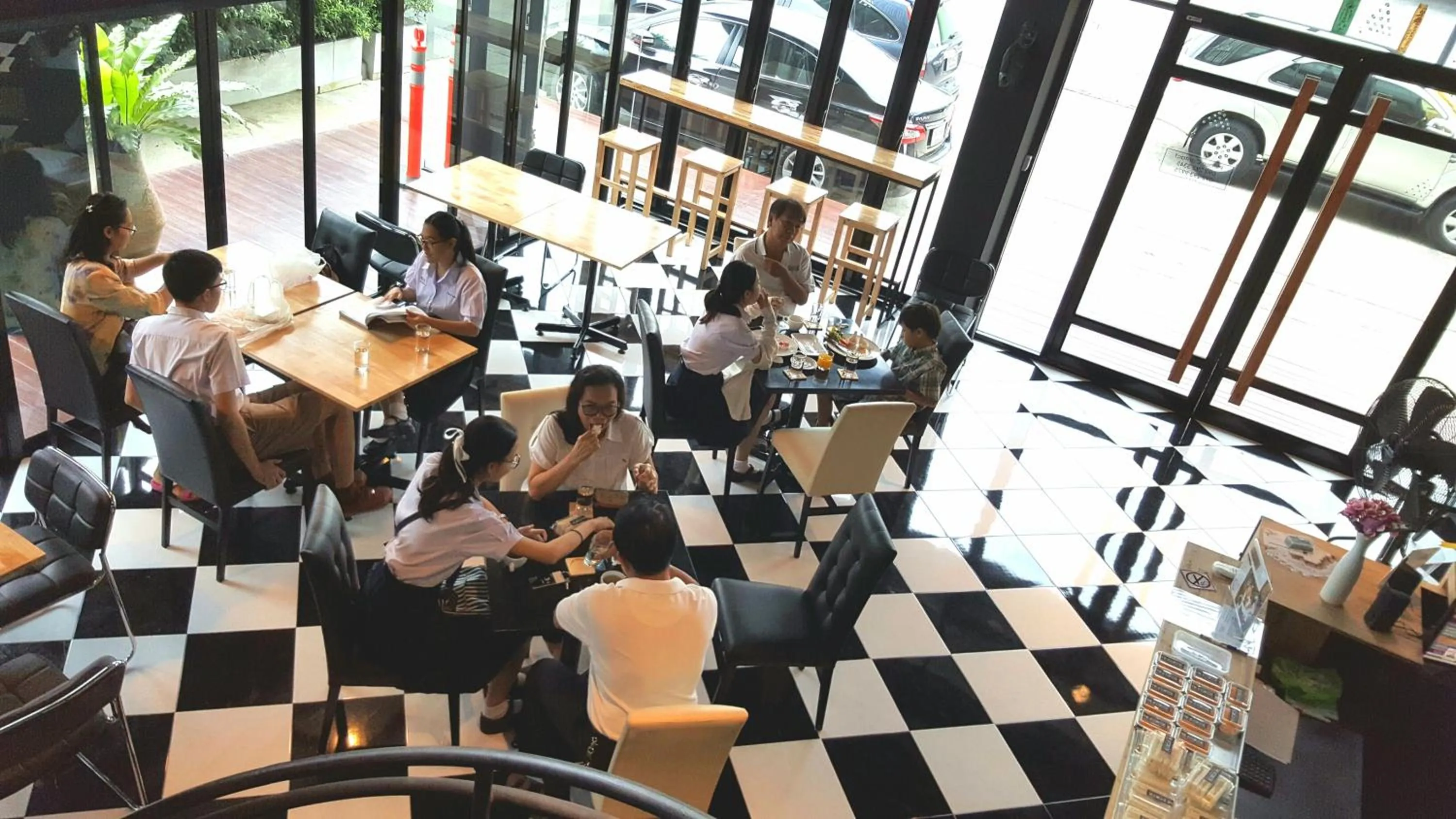 Drinks in The LogBook Room and Cafe'