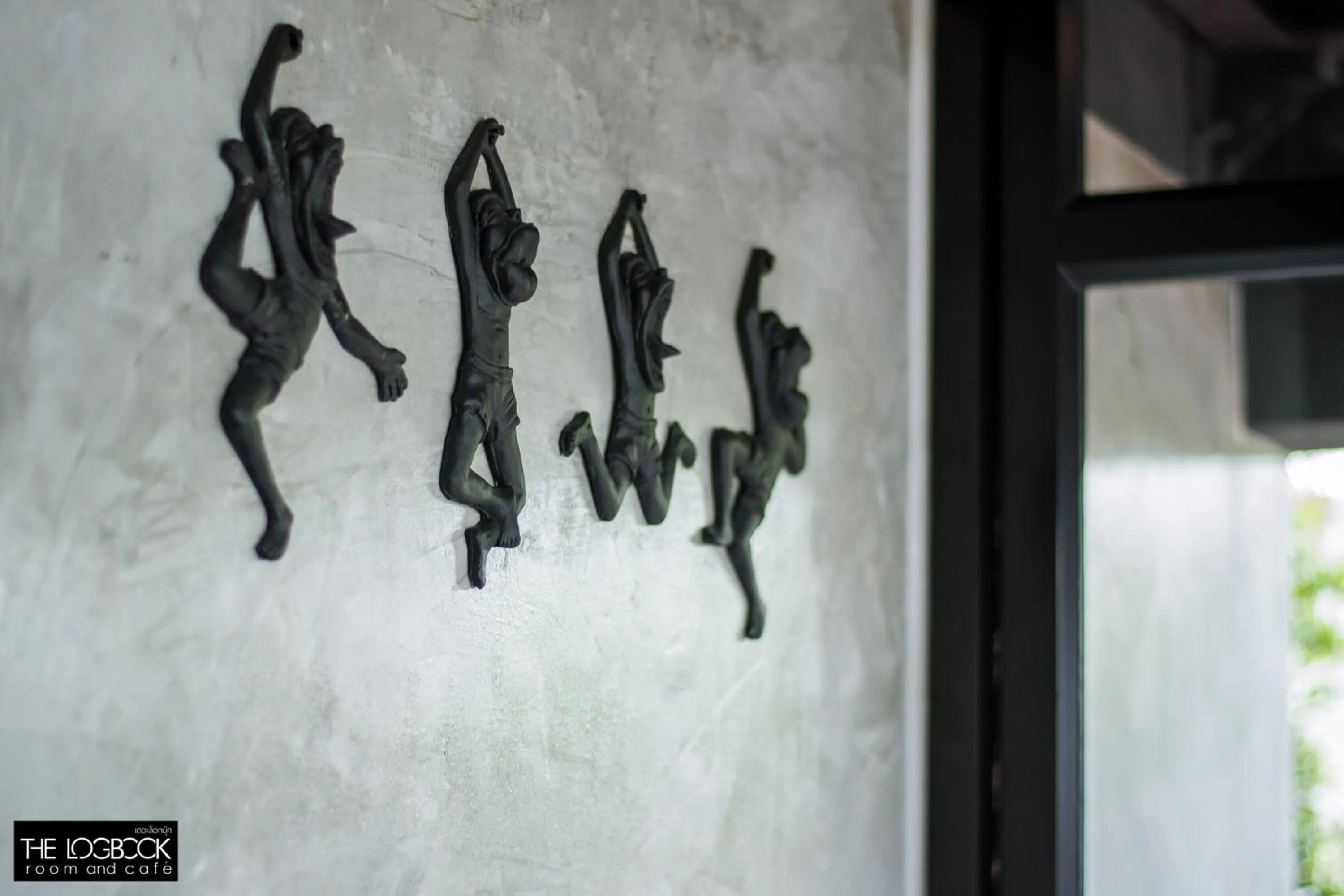 Decorative detail in The LogBook Room and Cafe'