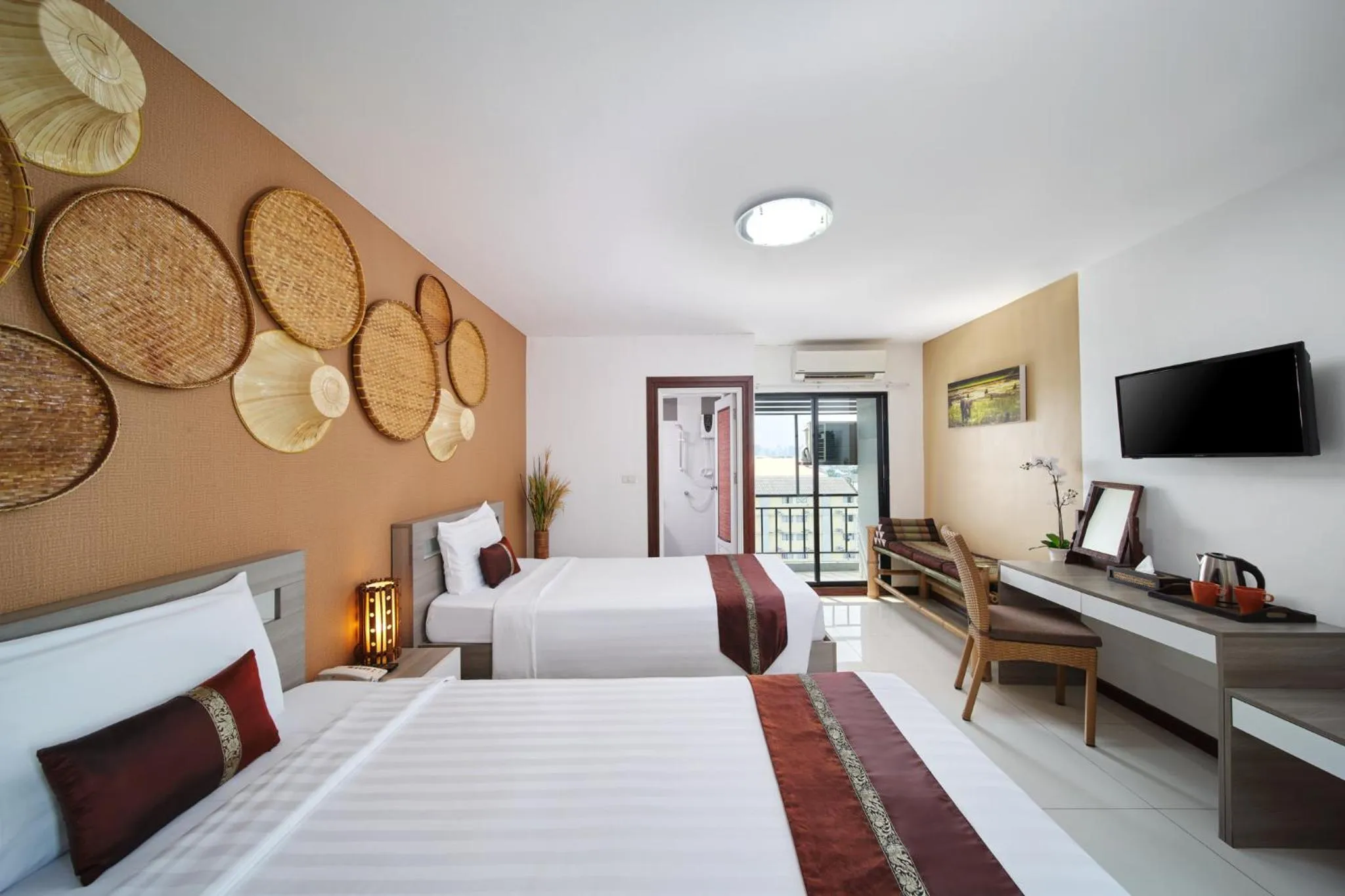 Bed in Baan Thai Boutique