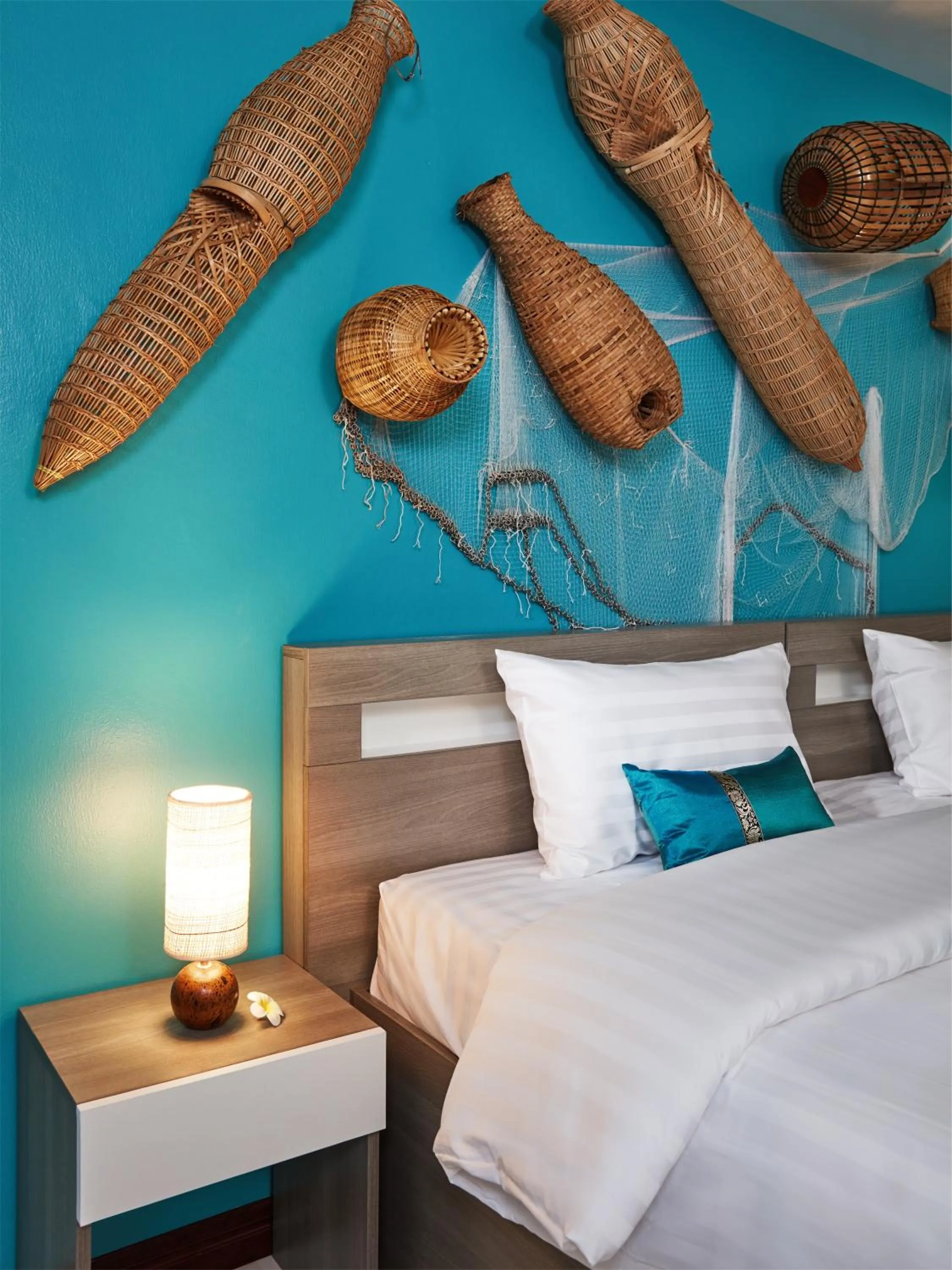 Decorative detail, Bed in Baan Thai Boutique