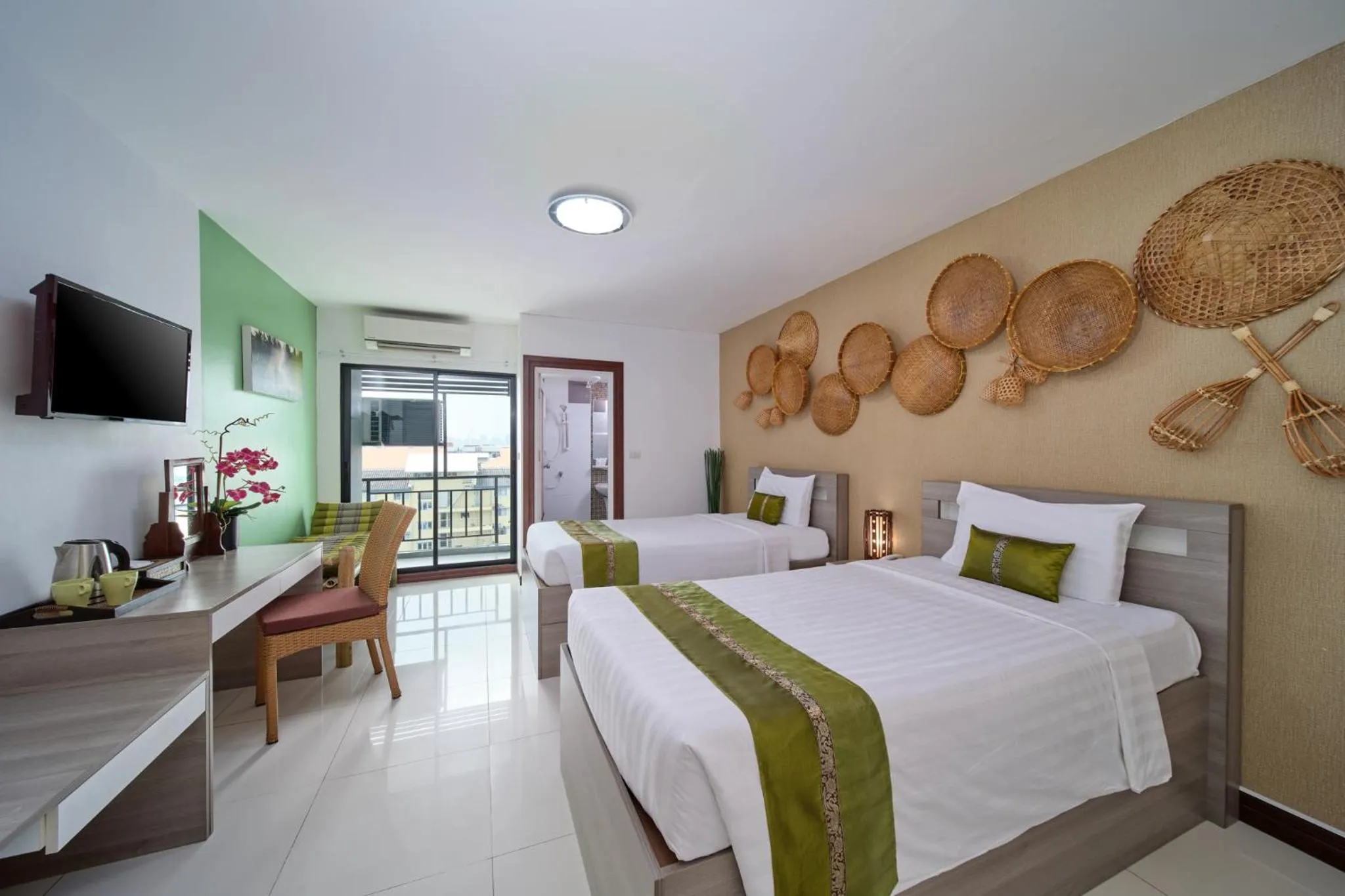 Bed in Baan Thai Boutique