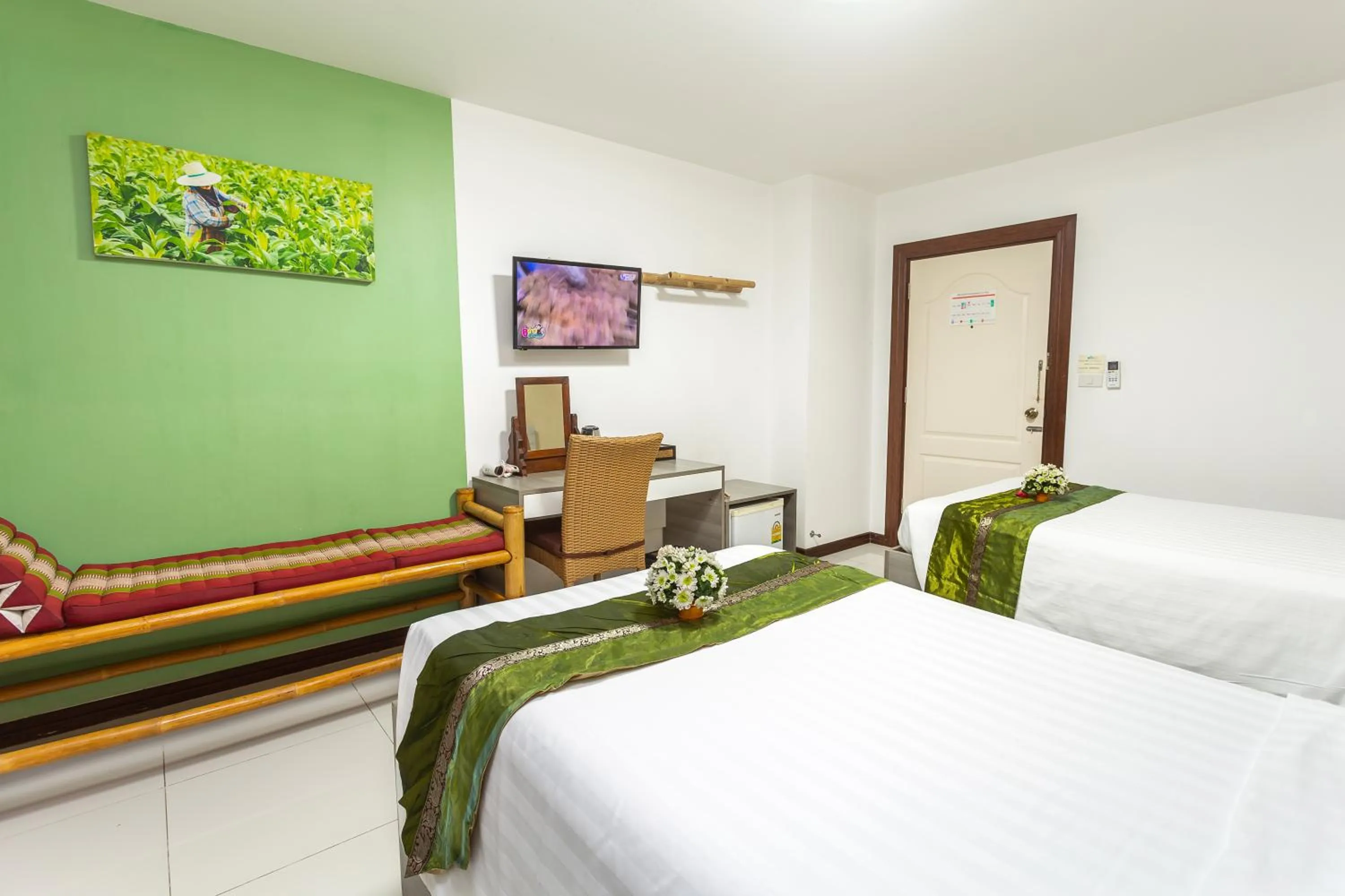 Bed in Baan Thai Boutique