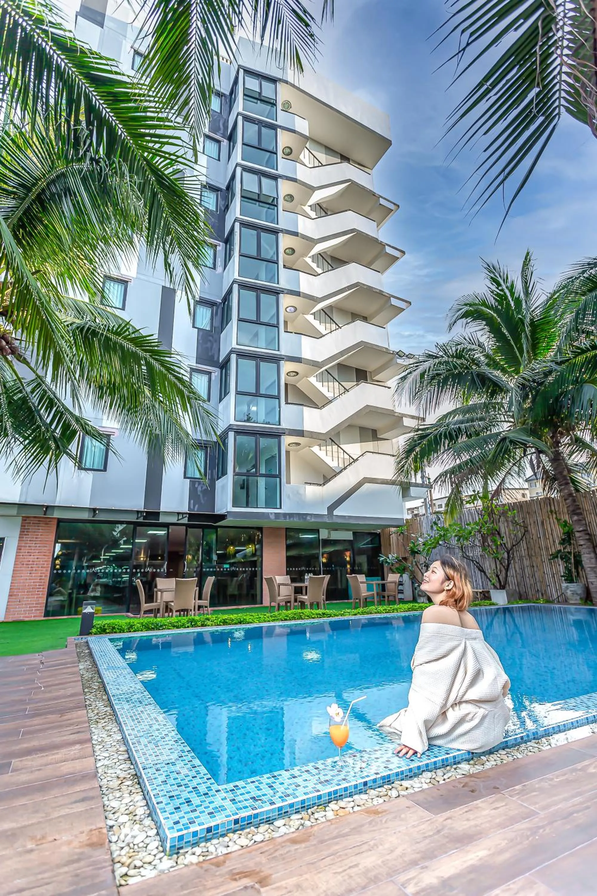 Swimming pool in Baan Thai Boutique