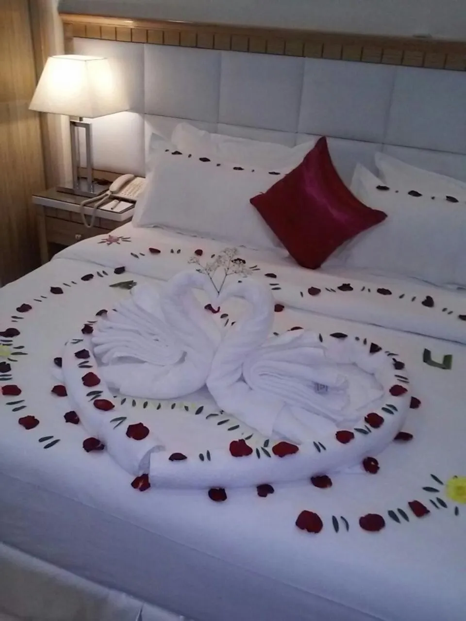 Bed in Golden Dune Hotel AlFayhaa