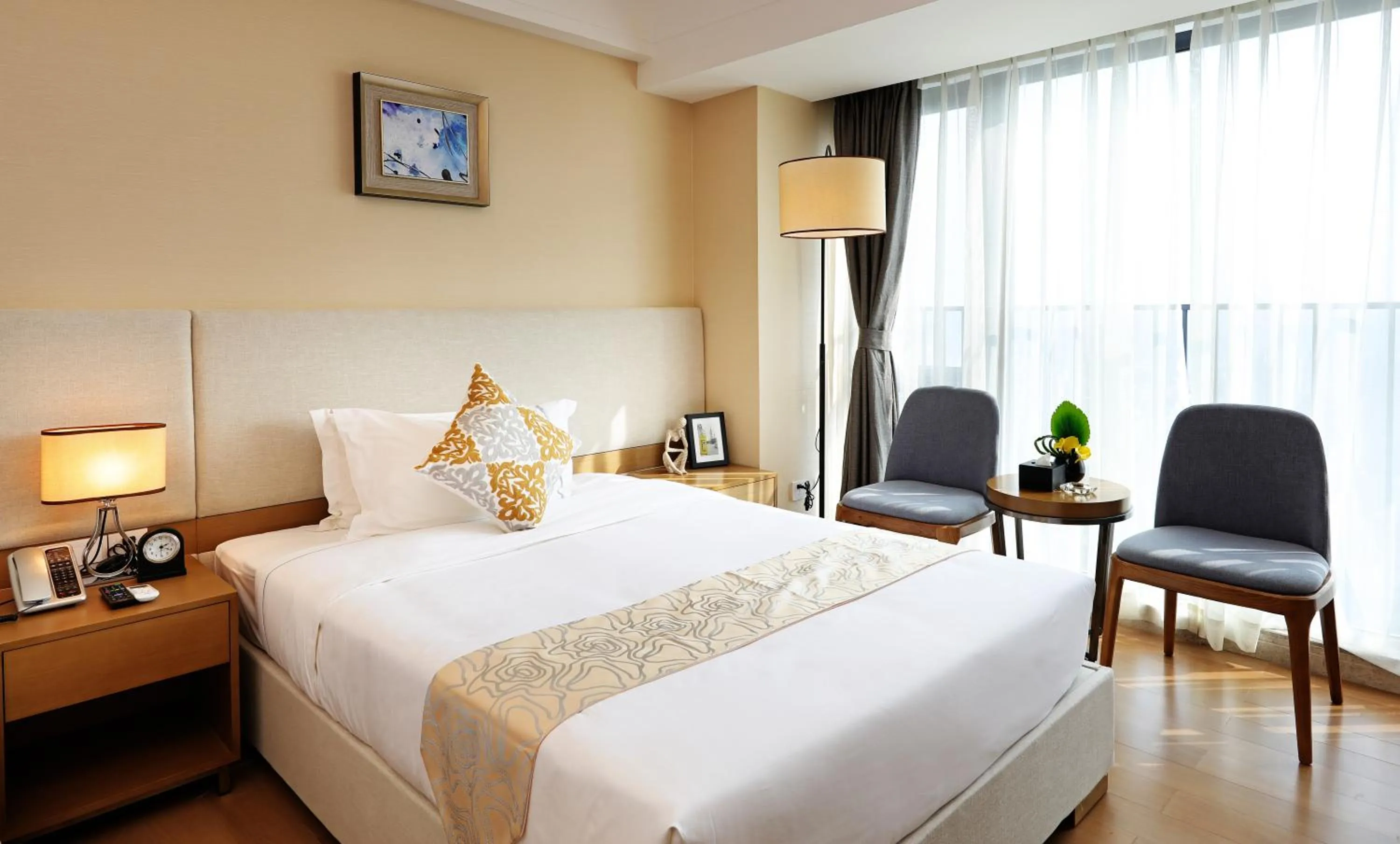 Bed in Yuwa Serviced Residence