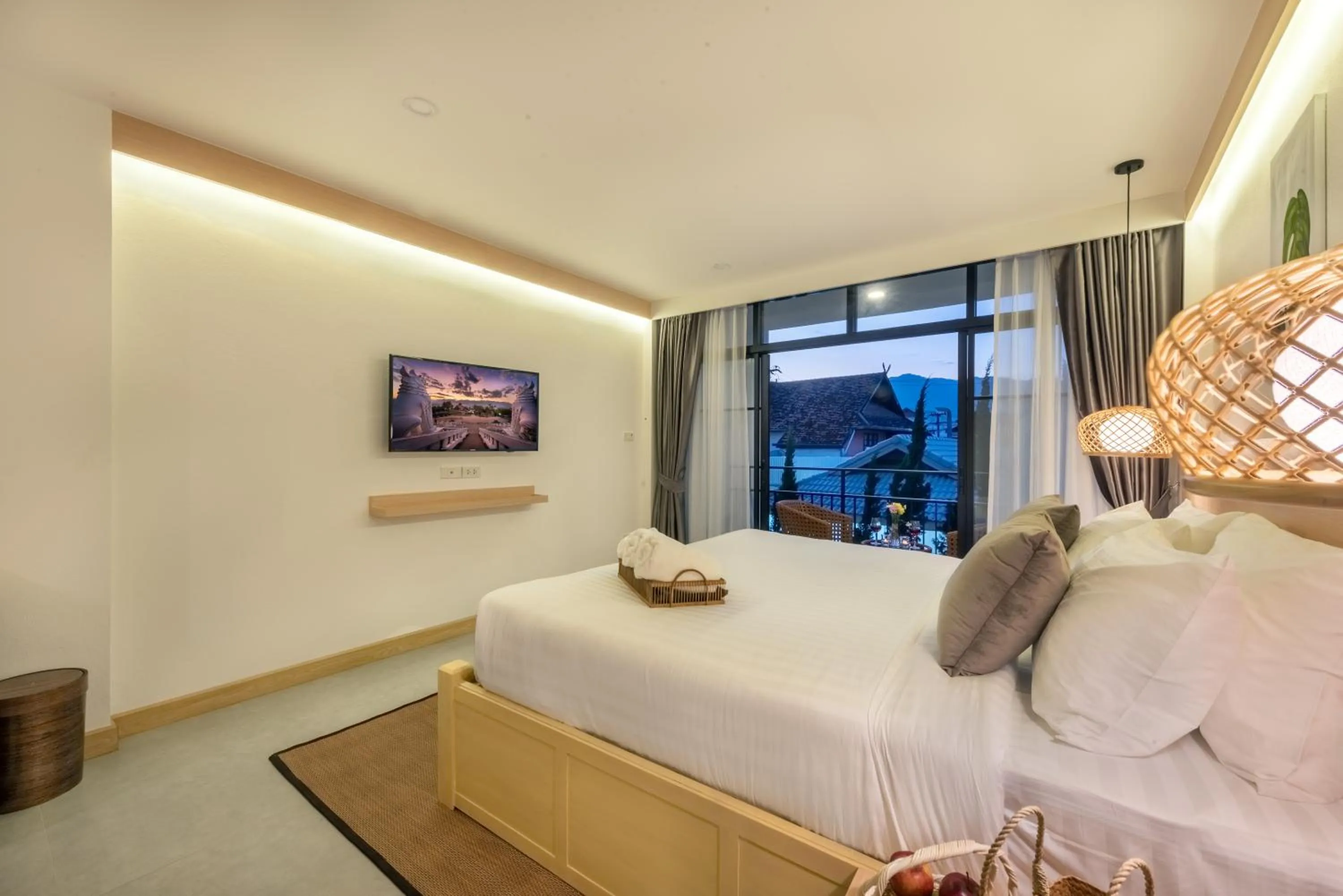 Bed in Ai Pai Hotel - 50m to Pai Walking Street & Night Market