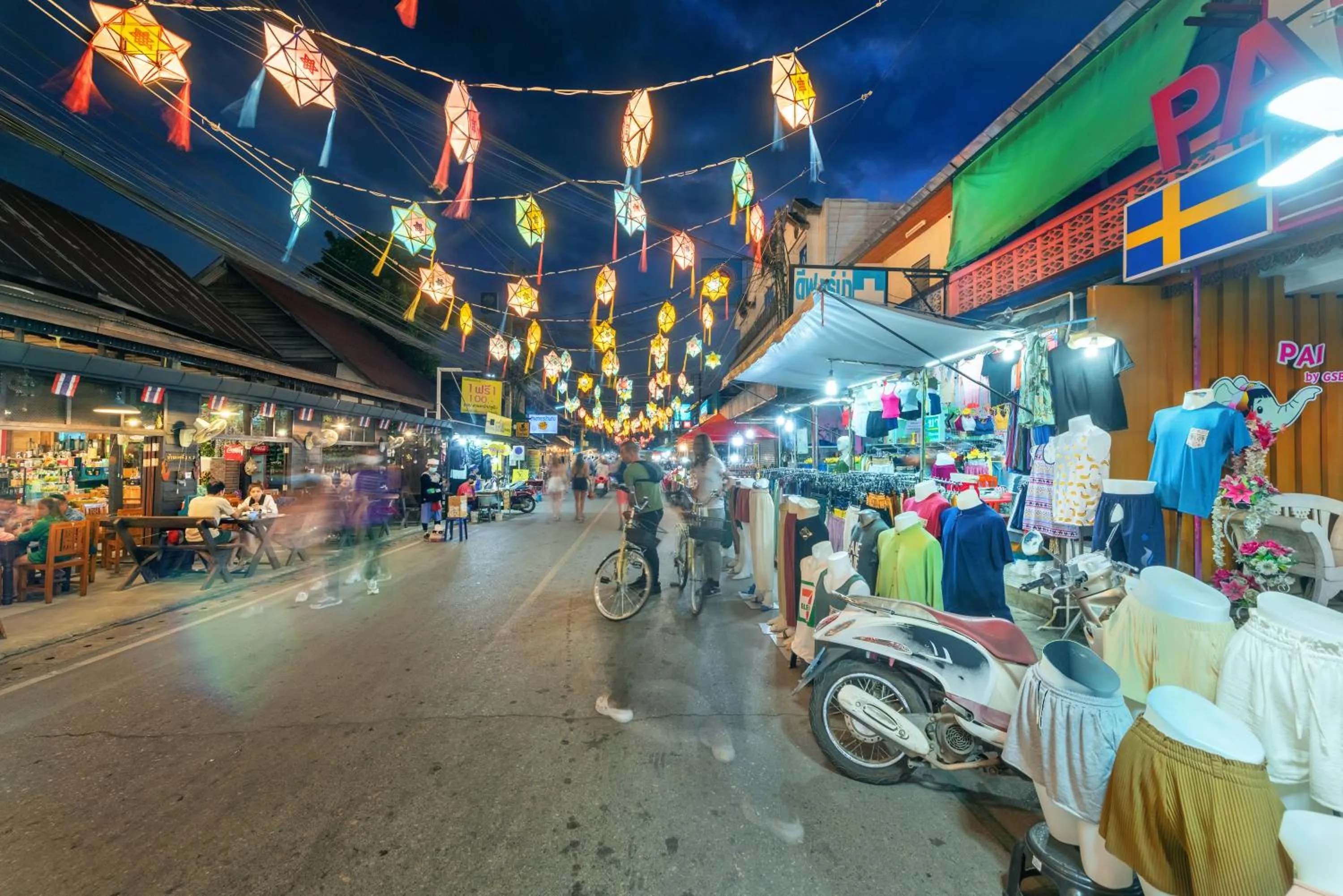 Nearby landmark in Ai Pai Hotel - 50m to Pai Walking Street & Night Market