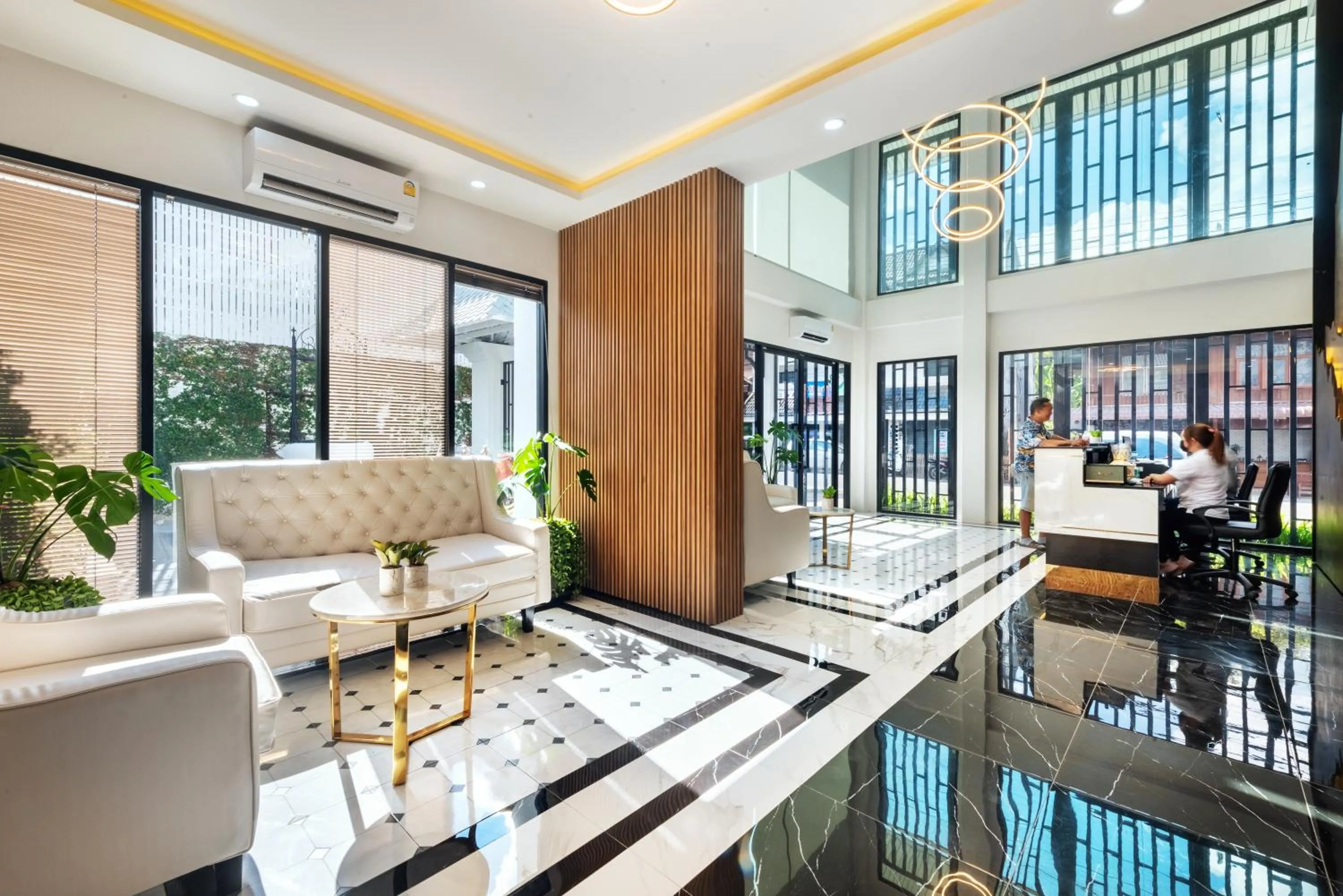 Lobby or reception in Ai Pai Hotel - 50m to Pai Walking Street & Night Market