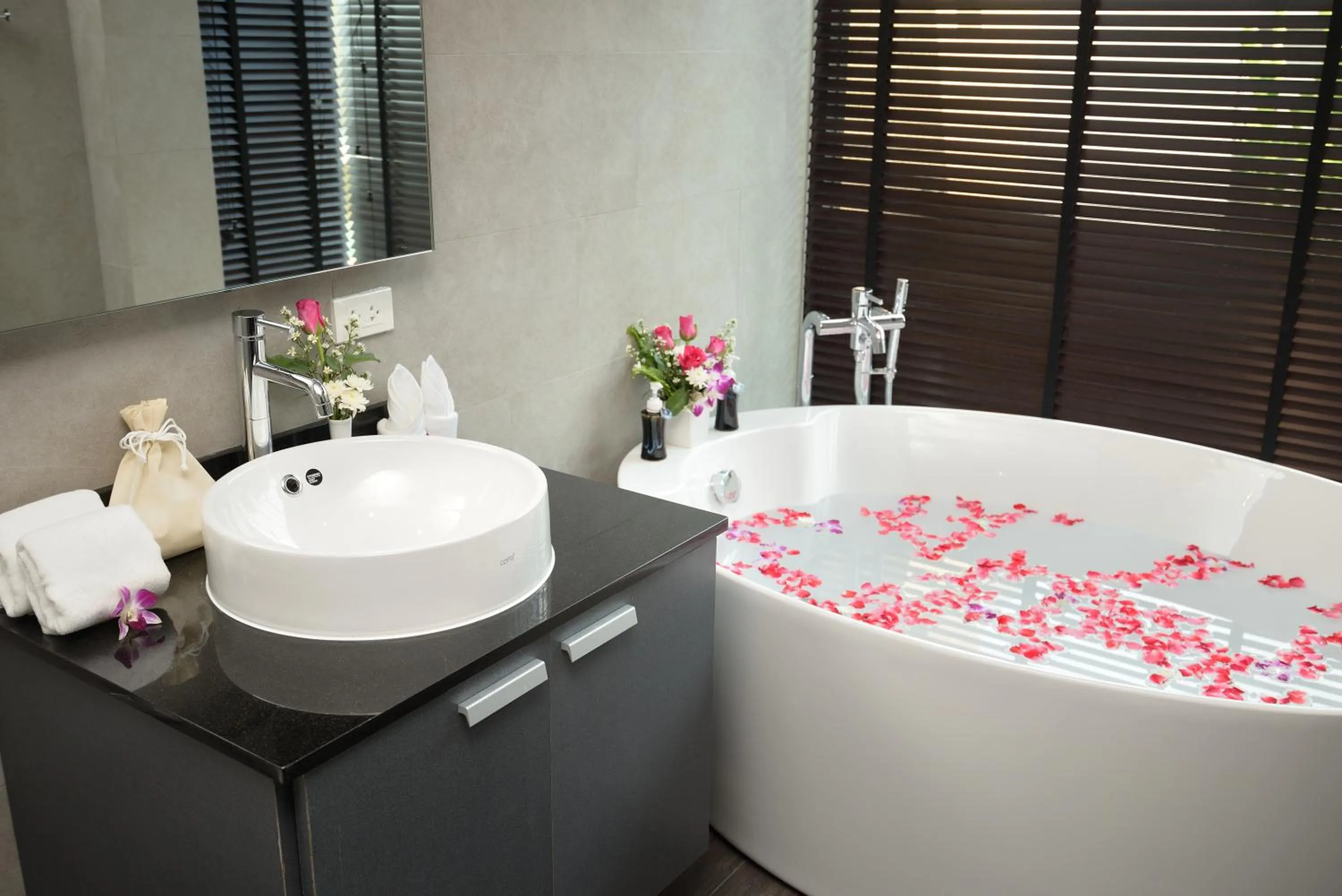 Bathroom in Pumeria Resort Phuket - SHA Plus