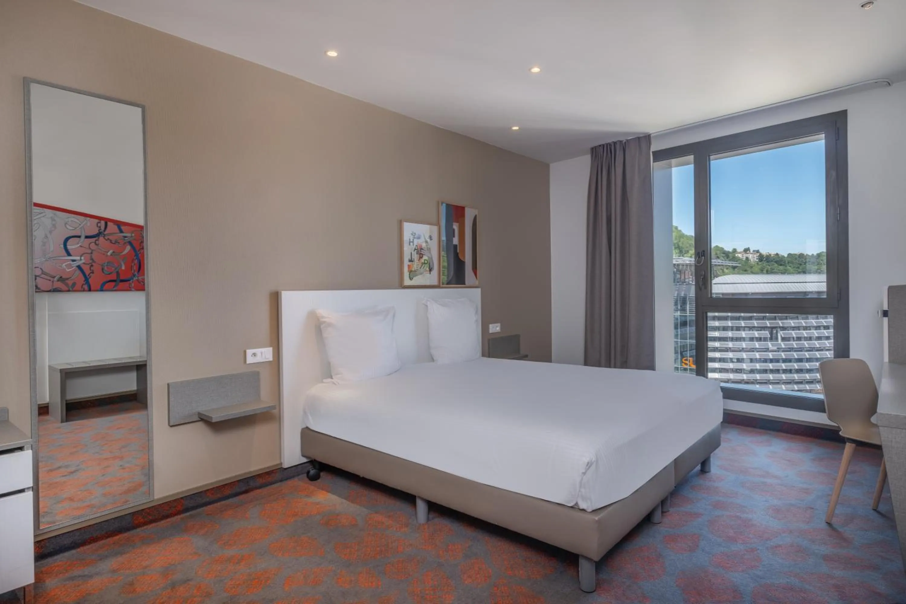 Bedroom, Bed in Spark by Hilton Lyon Park Saone