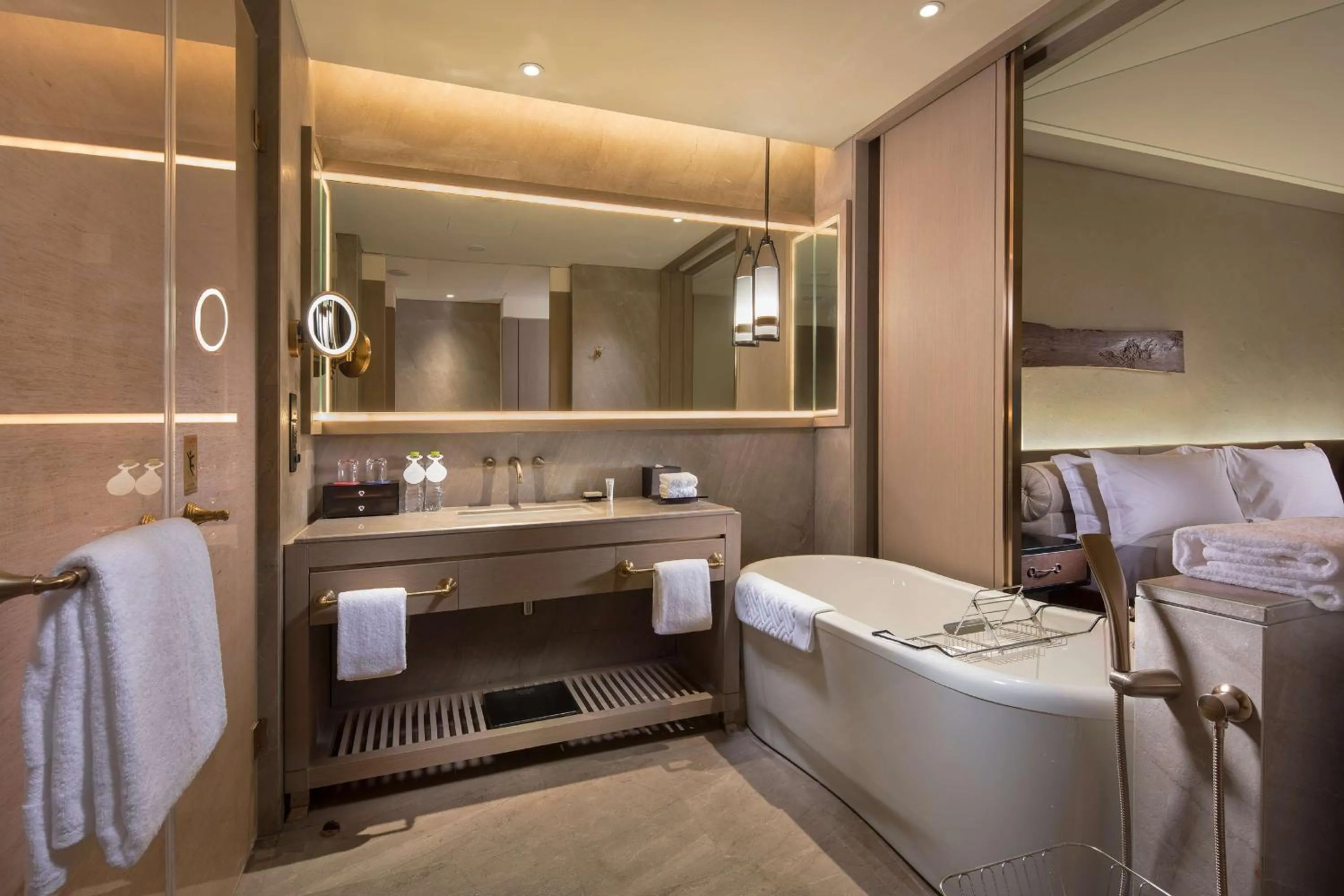 Bathroom in Hilton Jiuzhaigou Resort