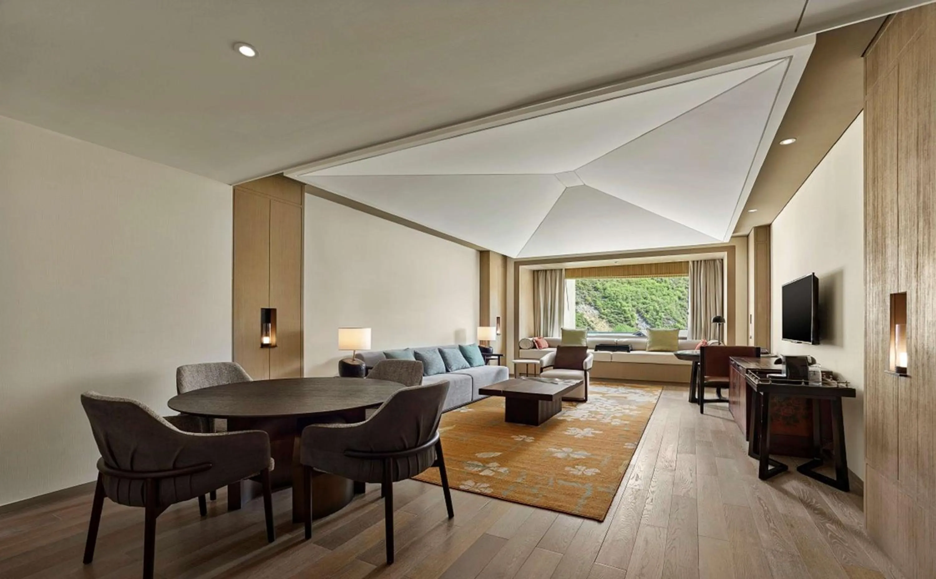 Bedroom in Hilton Jiuzhaigou Resort