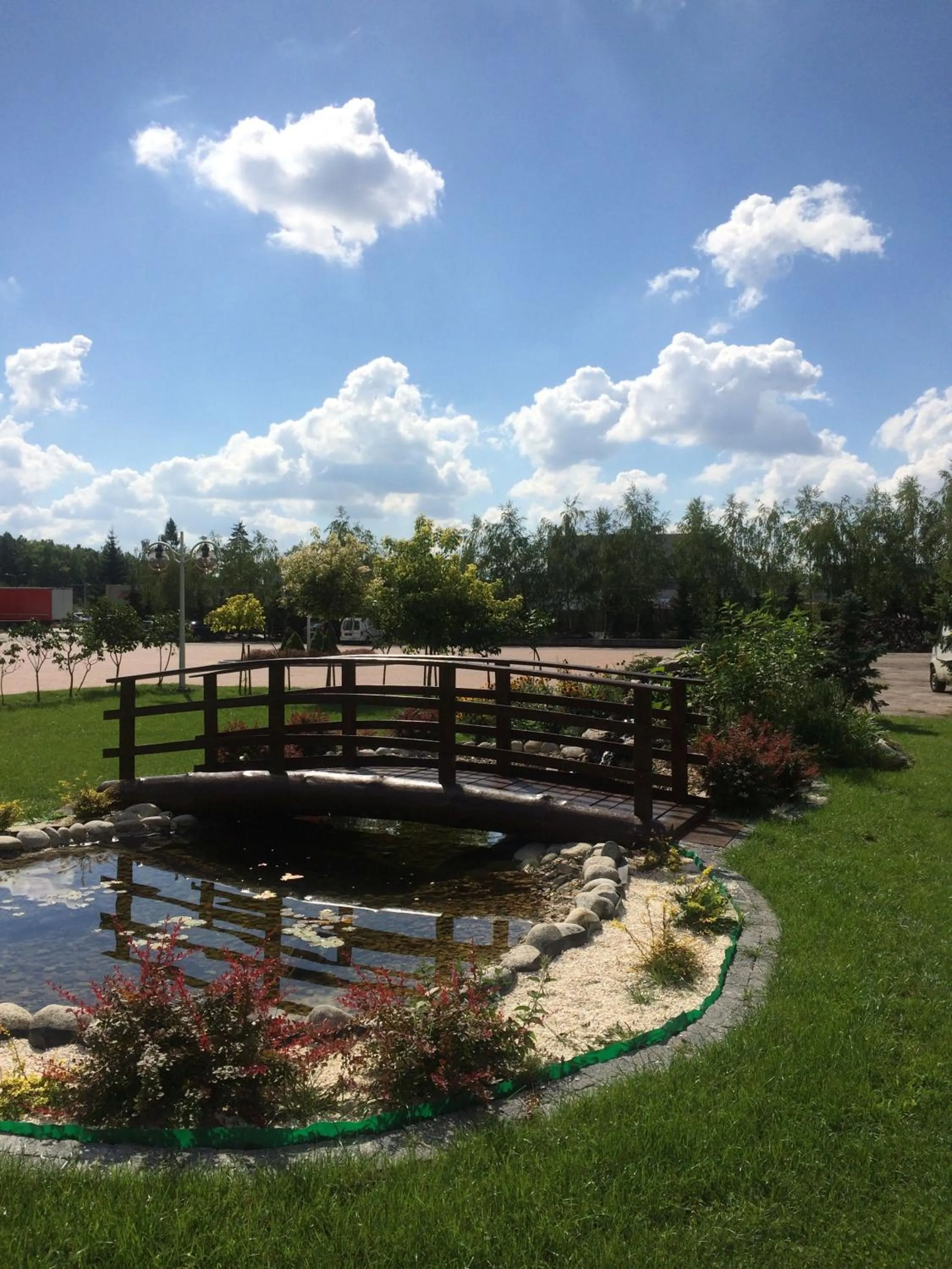Garden in Hotel DYMINY
