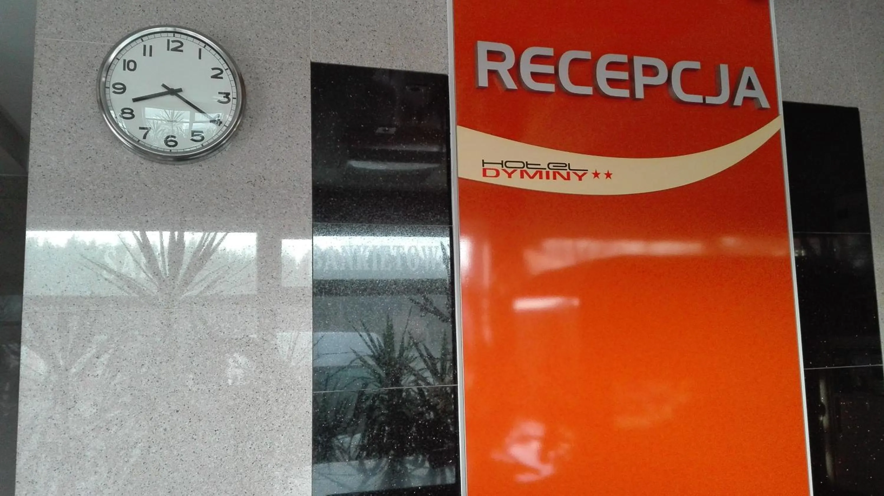 Lobby or reception in Hotel DYMINY