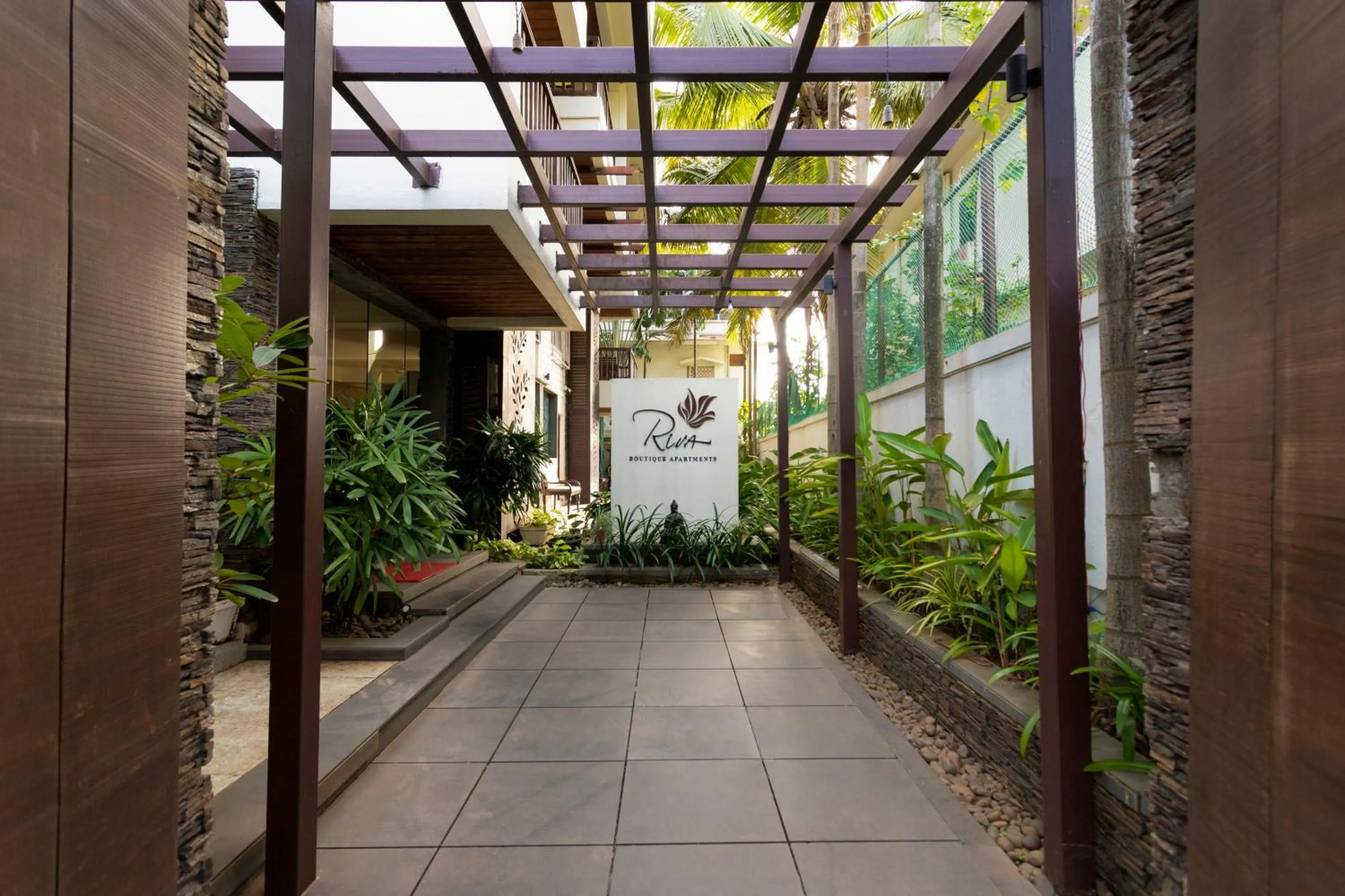 Facade/entrance in Riva Boutique Apartments