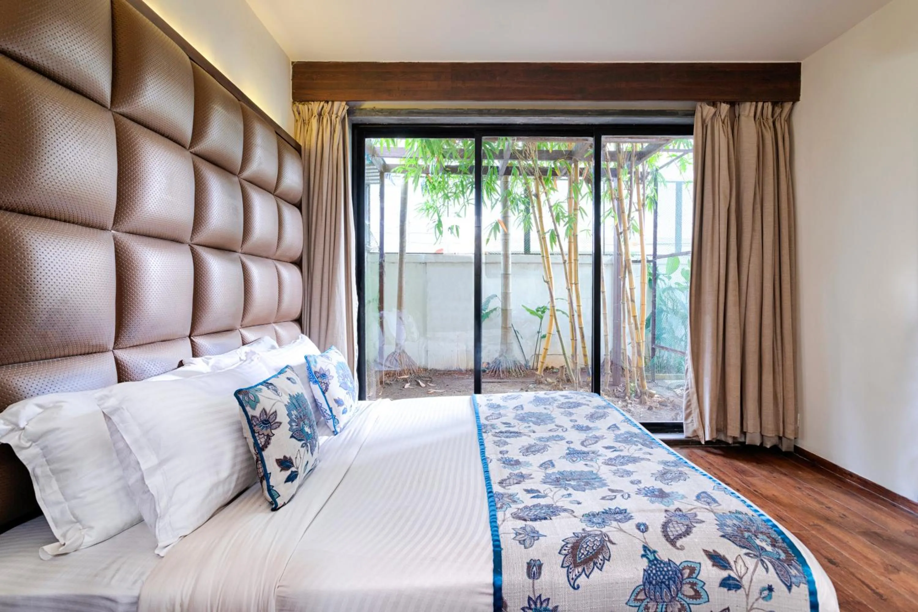 Bed in Riva Boutique Apartments