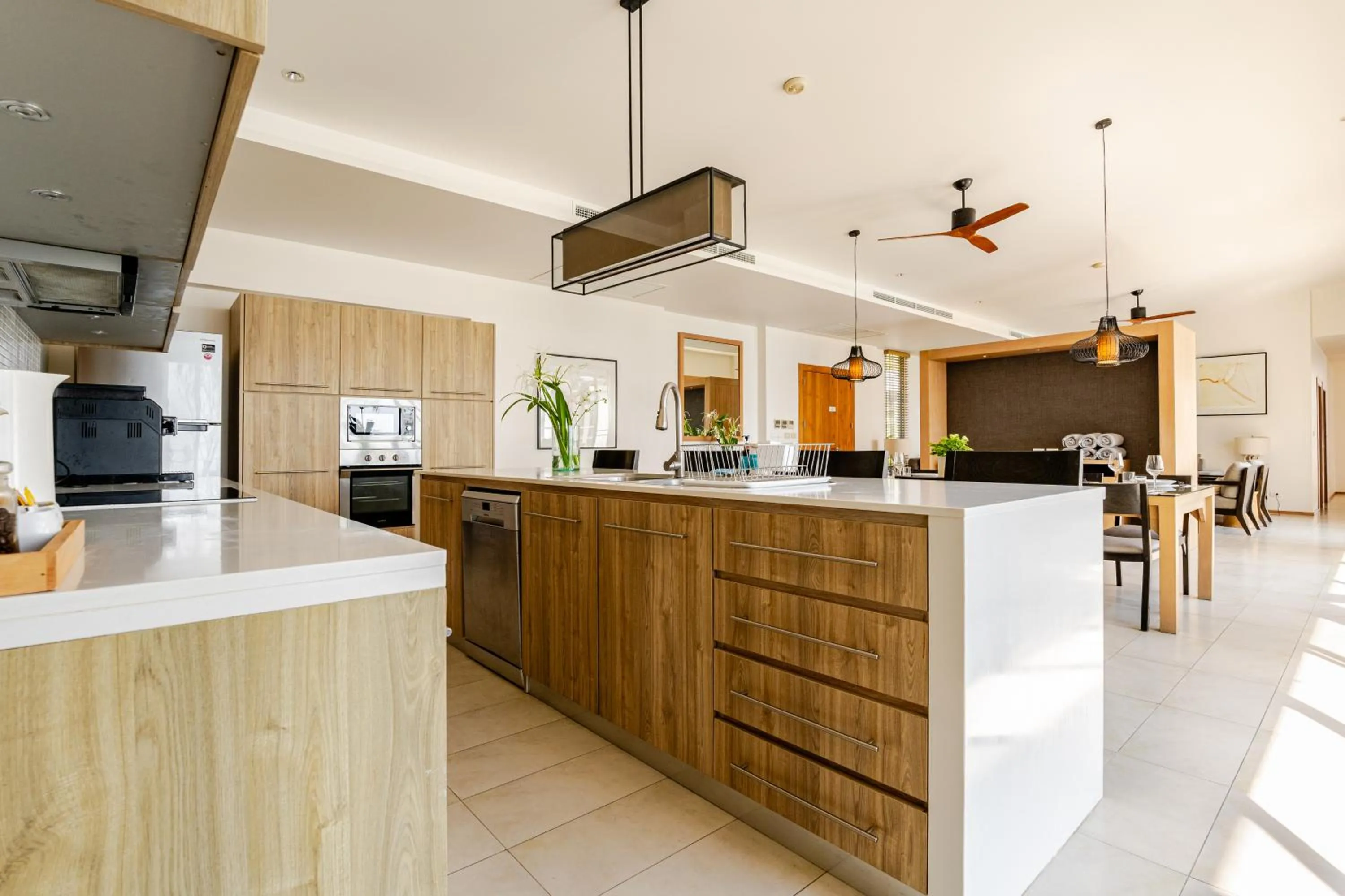 Kitchen or kitchenette in CASABAY Luxury Pool Villas by STAY