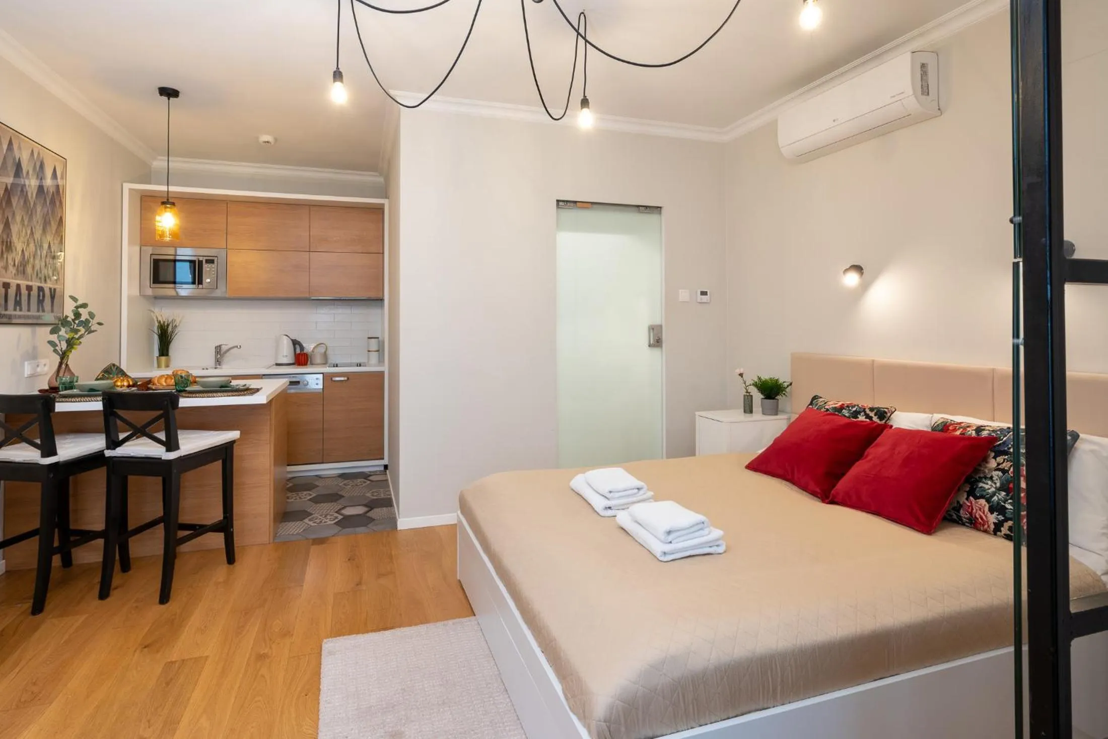 Bedroom in Avium Old Town Apartments