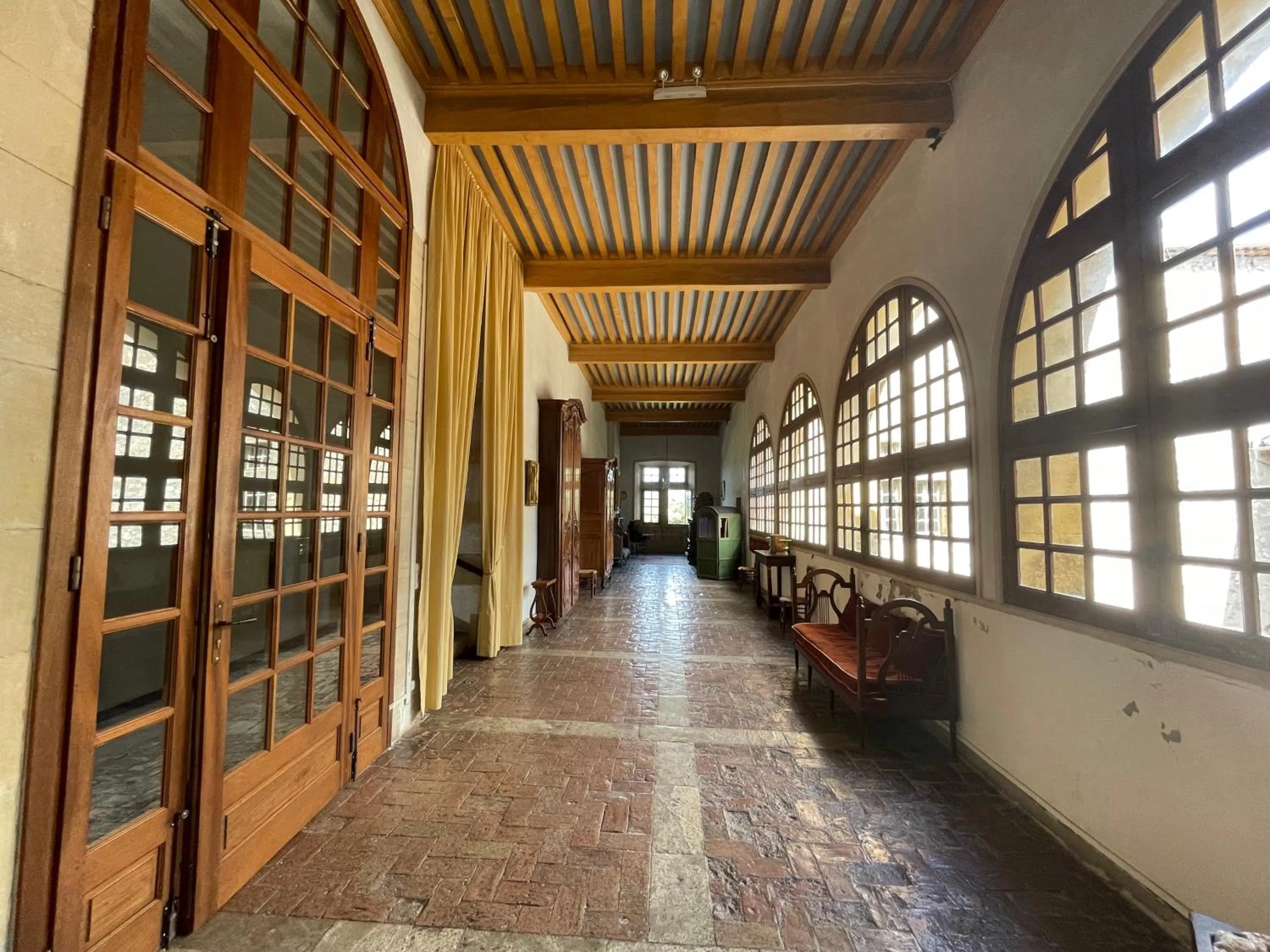 Patio in Château de Rousson