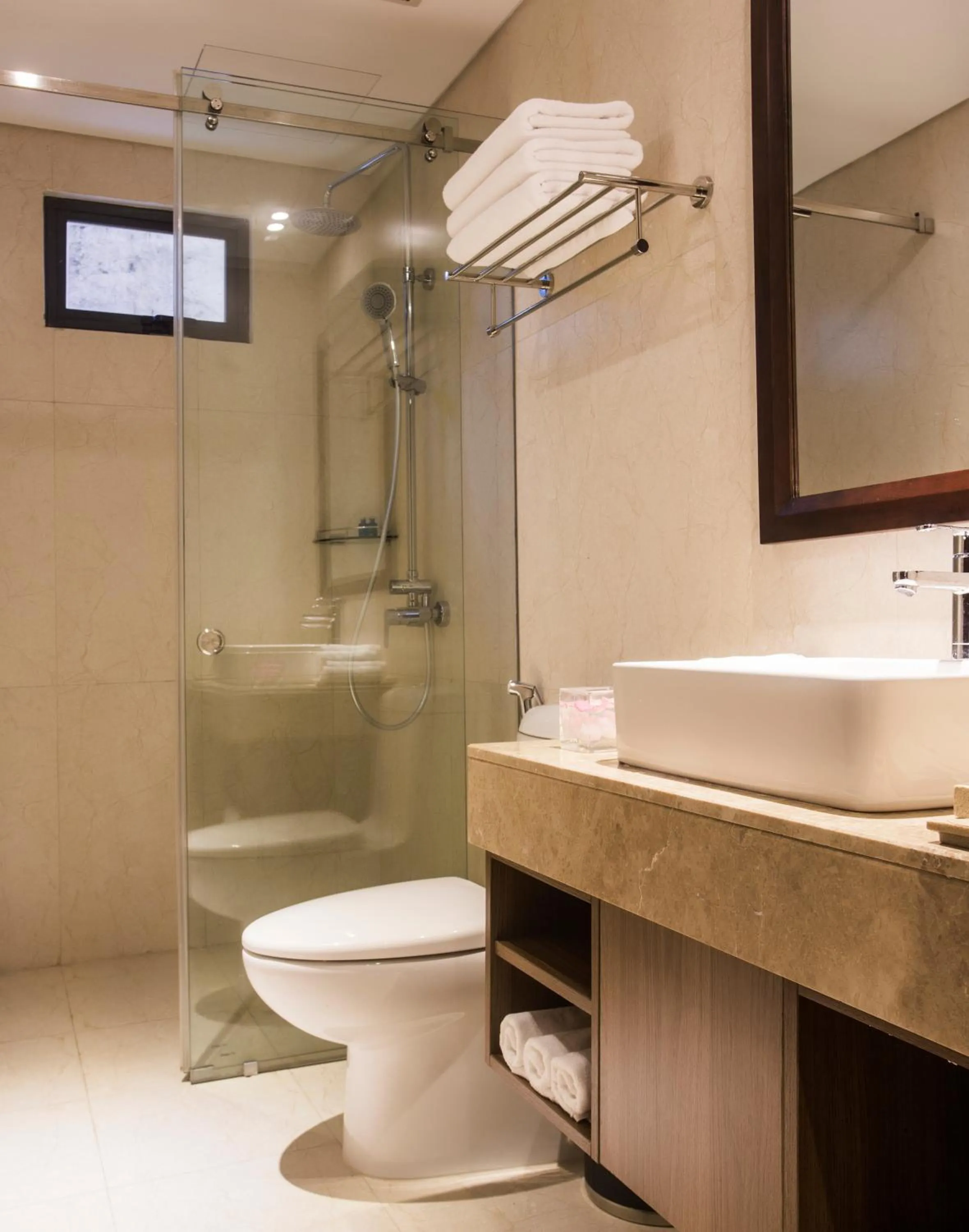 Bathroom in Di lusso Boutique Hotel Riverside Danang