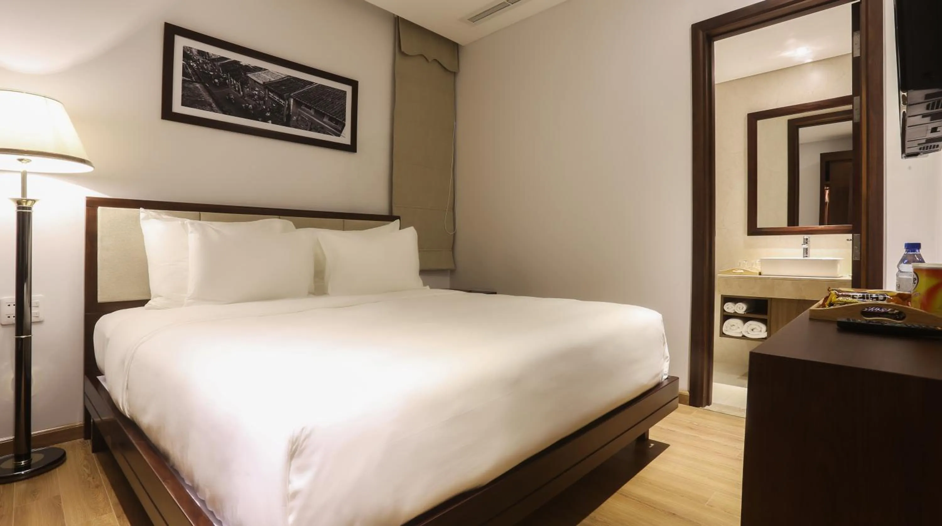 Bed in Di lusso Boutique Hotel Riverside Danang