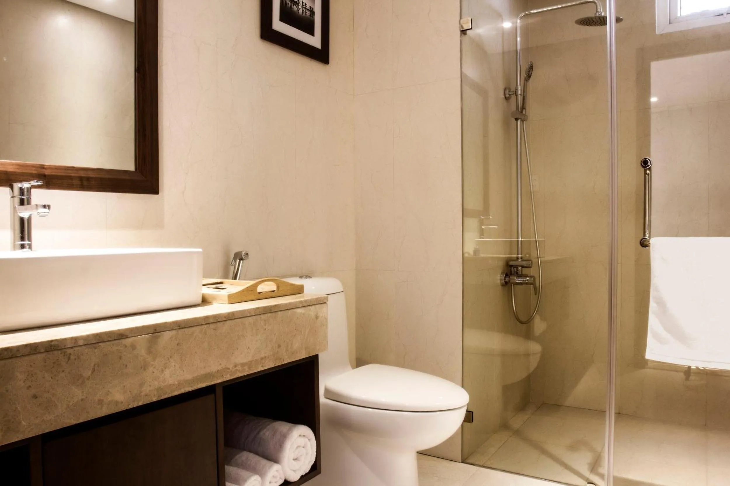 Shower in Di lusso Boutique Hotel Riverside Danang