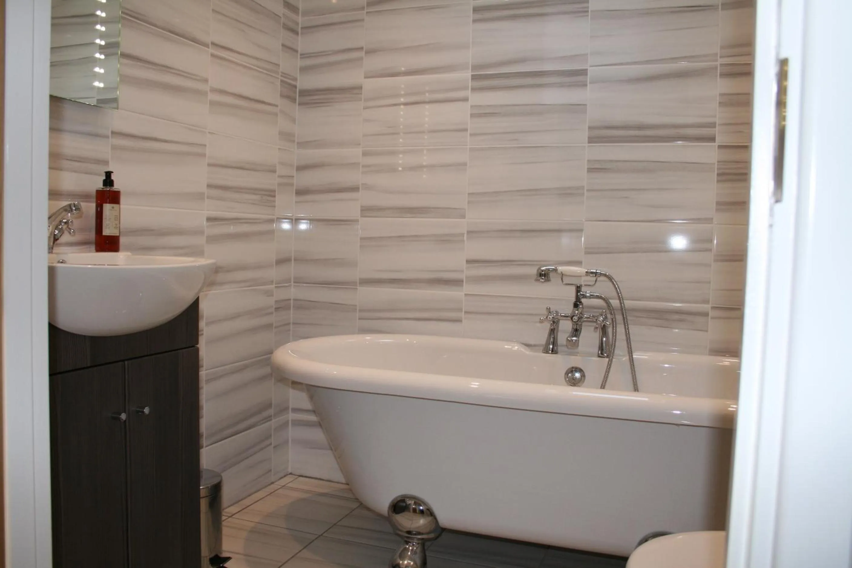 Bathroom in Golden Cross Holiday Park