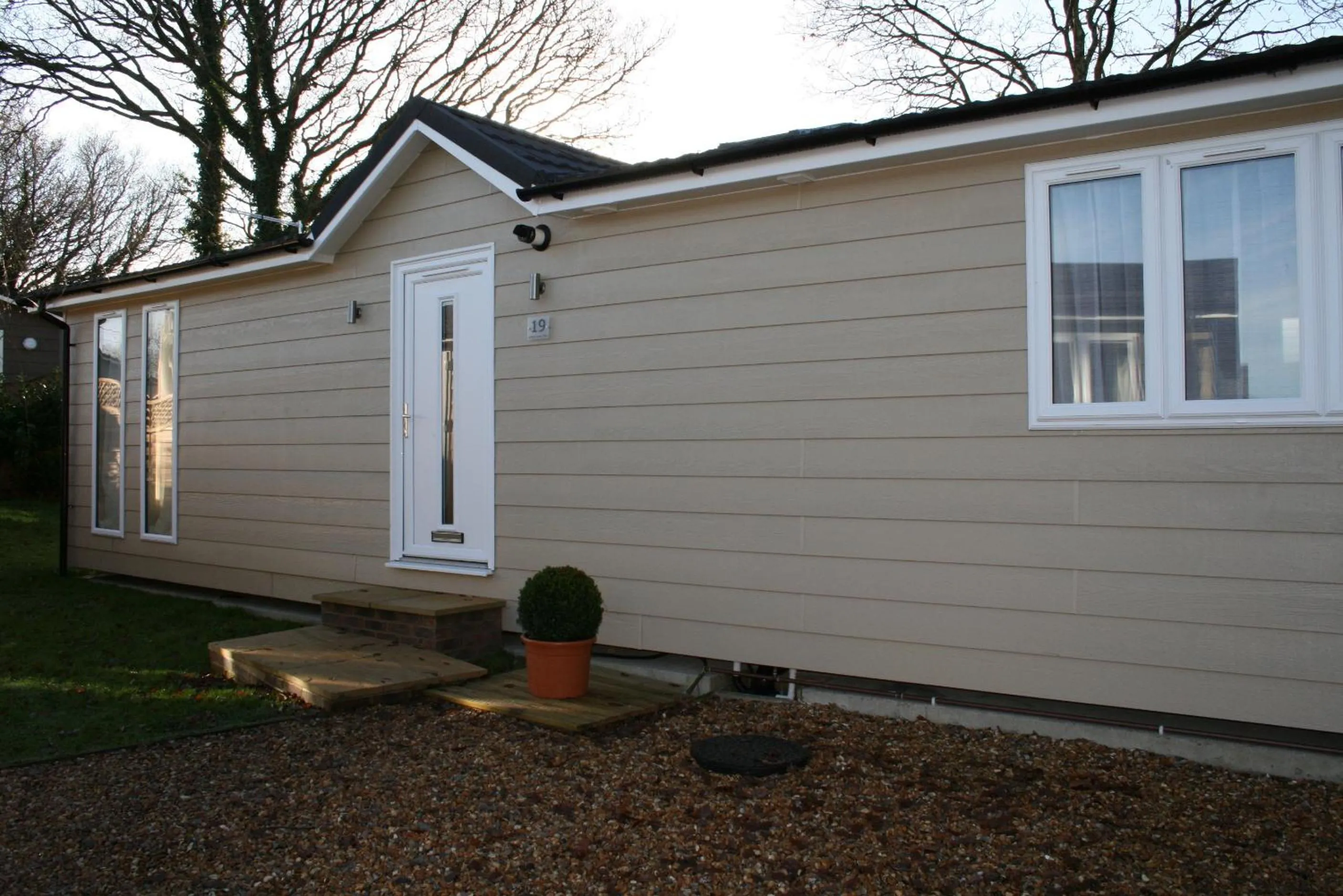 Facade/entrance in Golden Cross Holiday Park