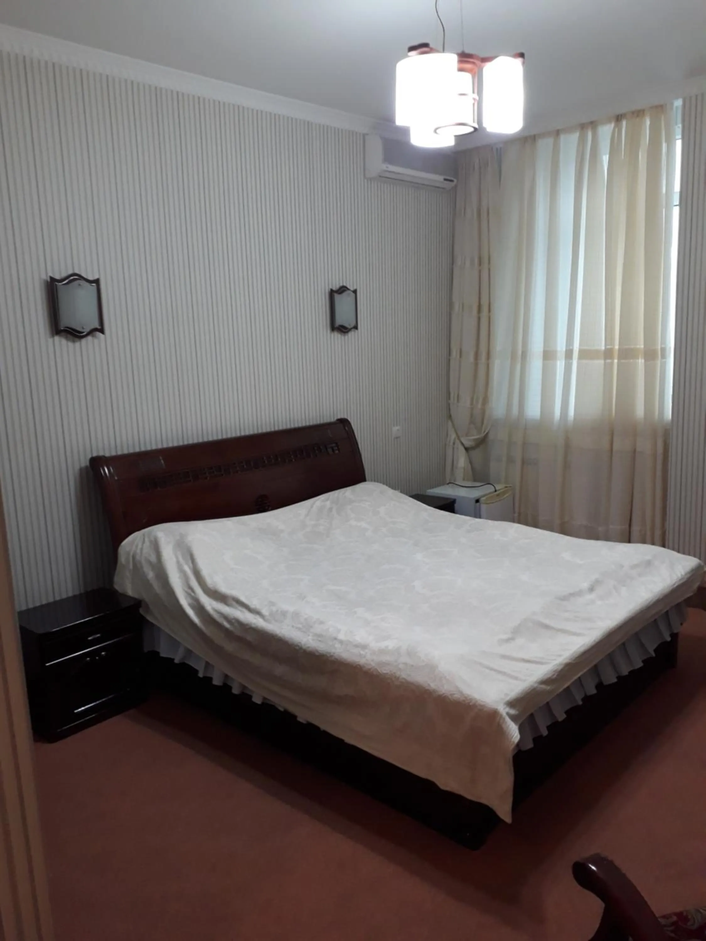 Bed in Hotel Botakoz