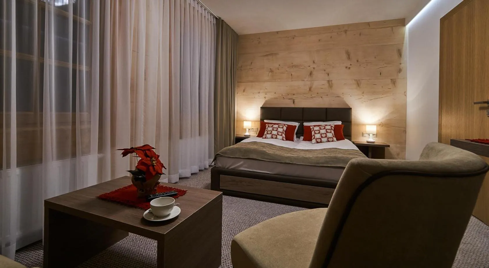 Bed in Tatrzański Bór Apartamenty