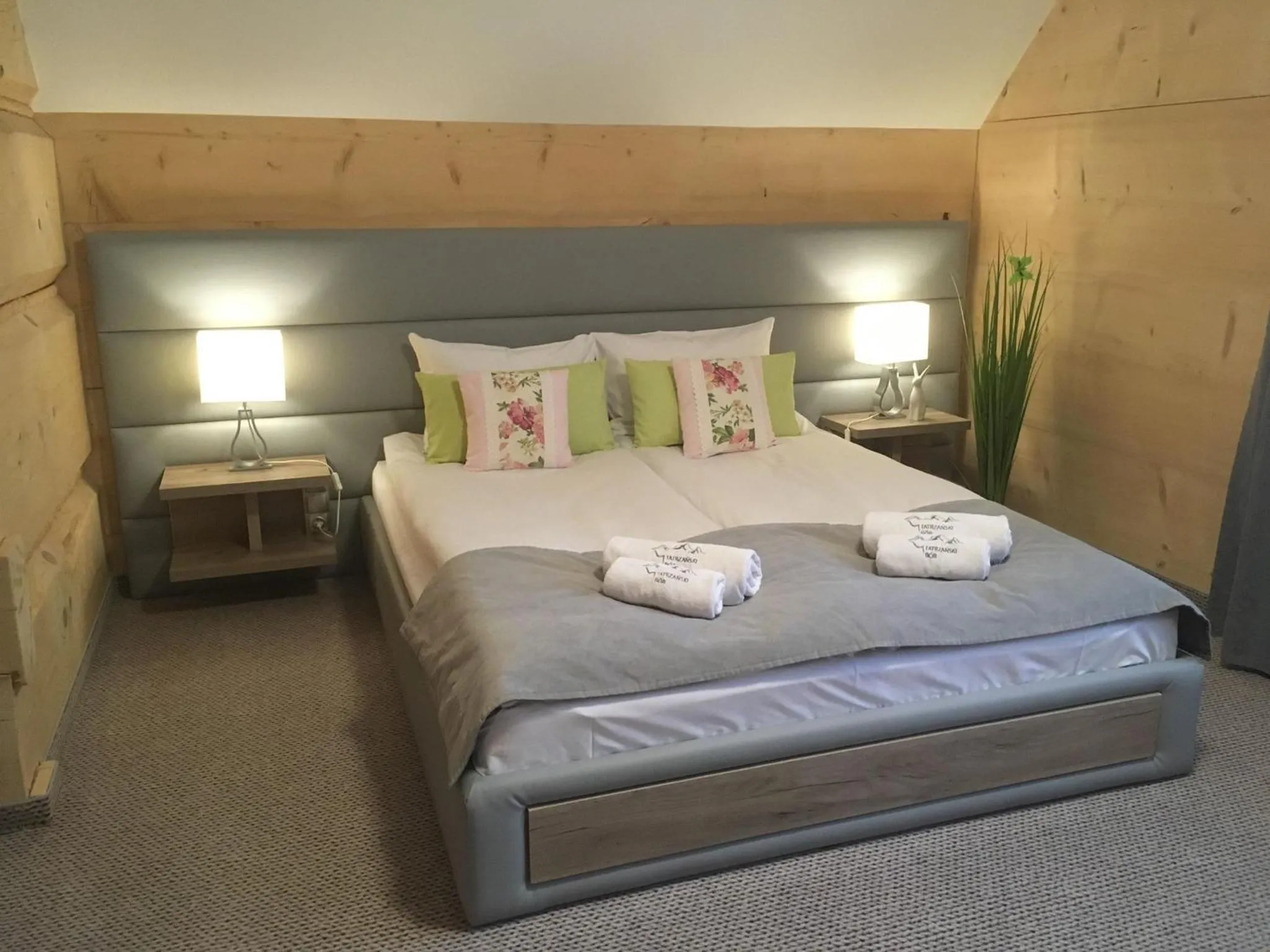 Bed in Tatrzański Bór Apartamenty