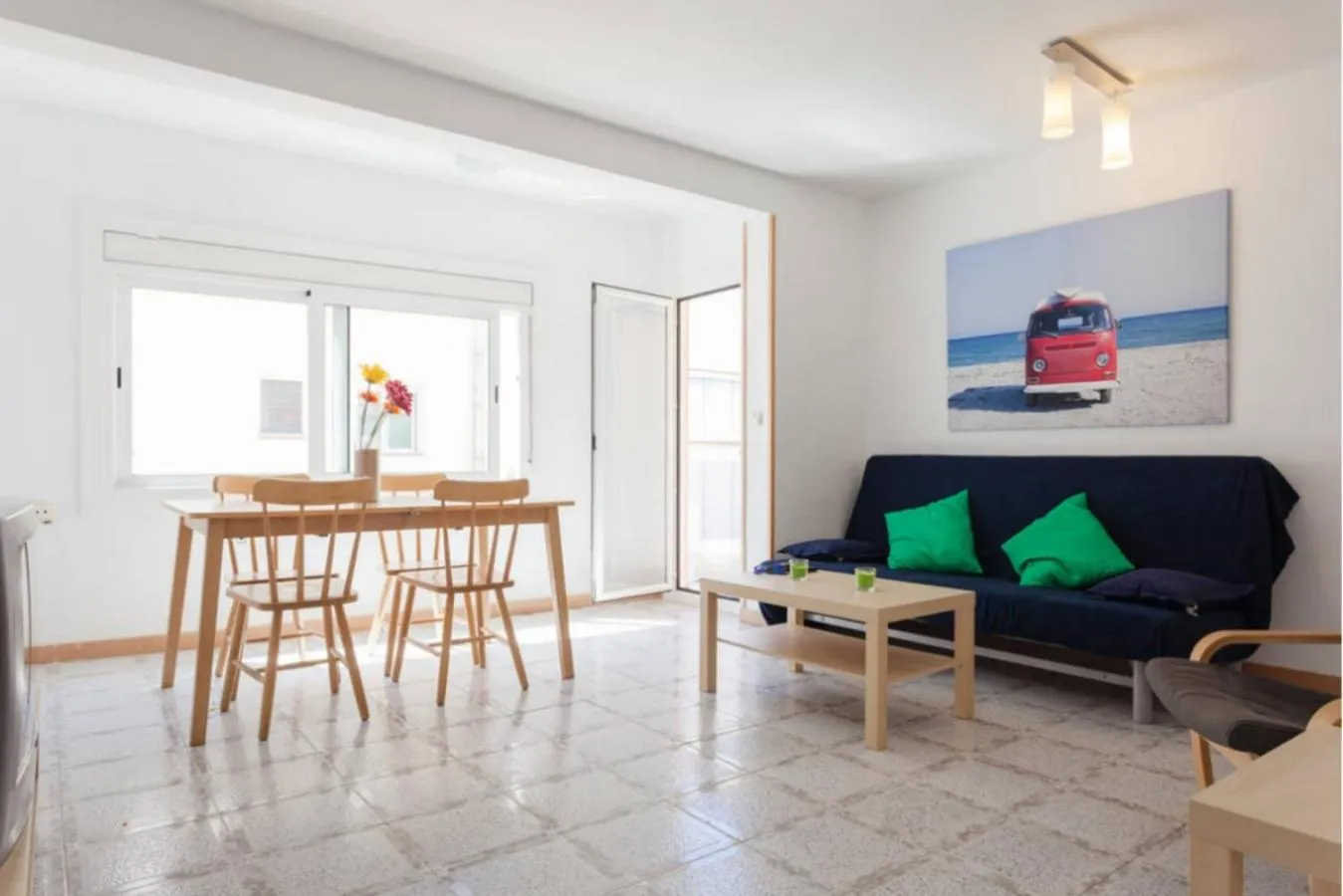 Communal lounge/ TV room in LG Plaza Merida