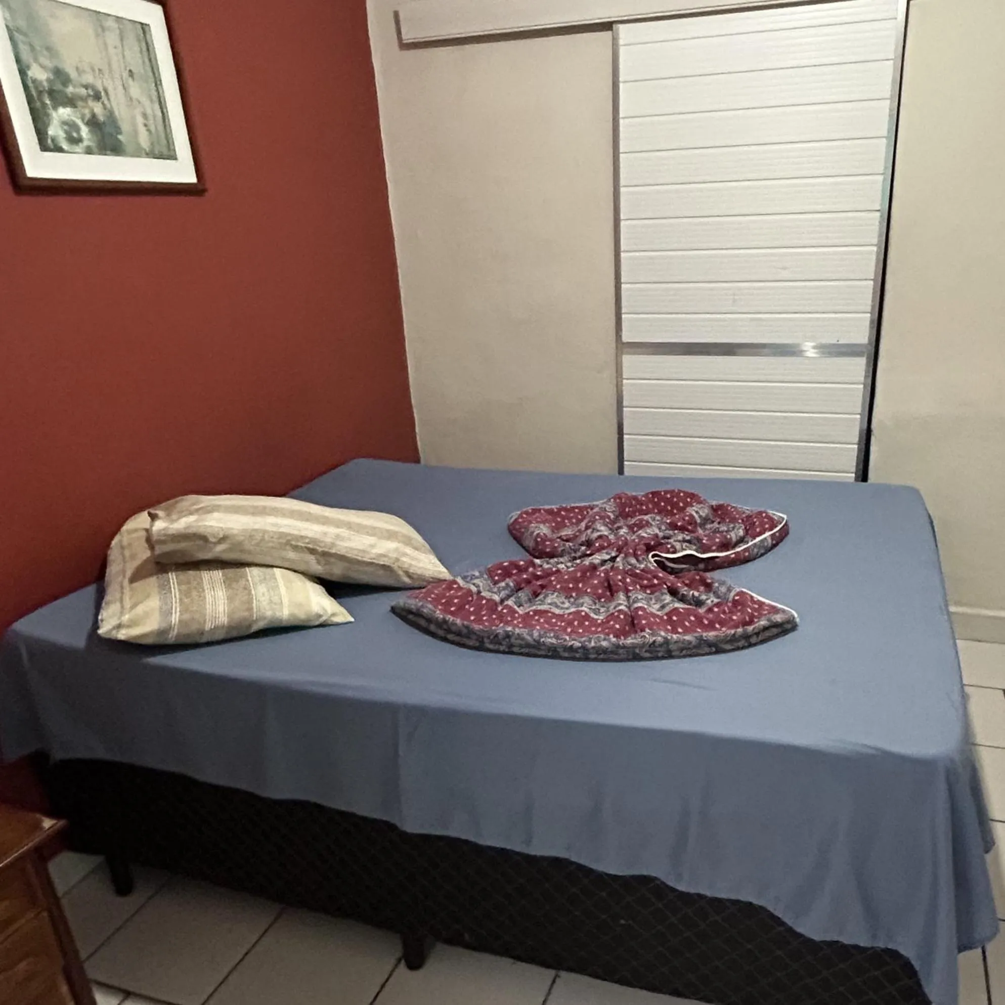 Bed in Pousada Orquidário