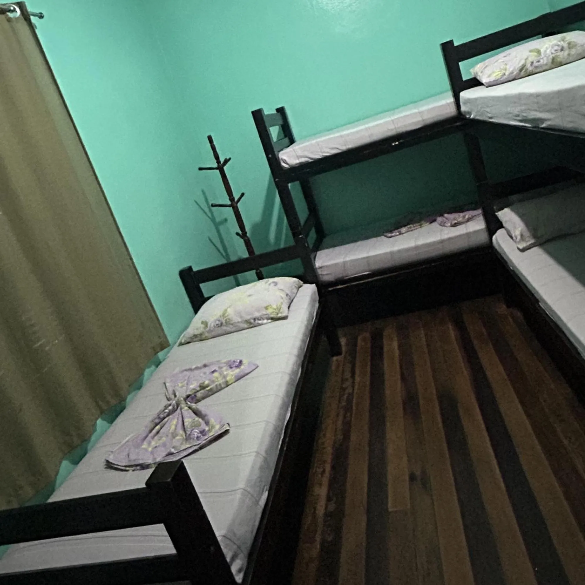 Bed in Pousada Orquidário