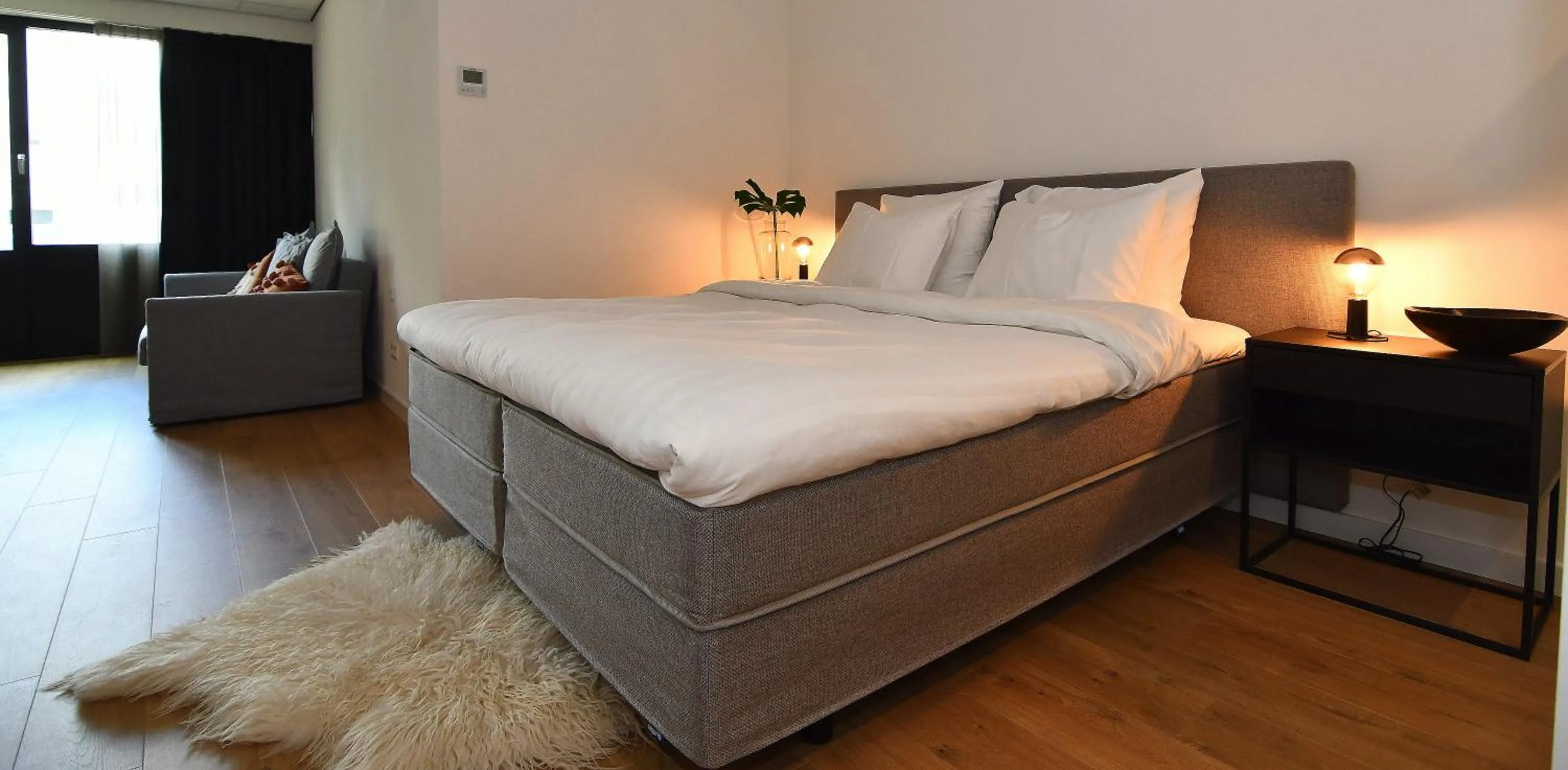 Bed in Hotel Brasserie de Kaai