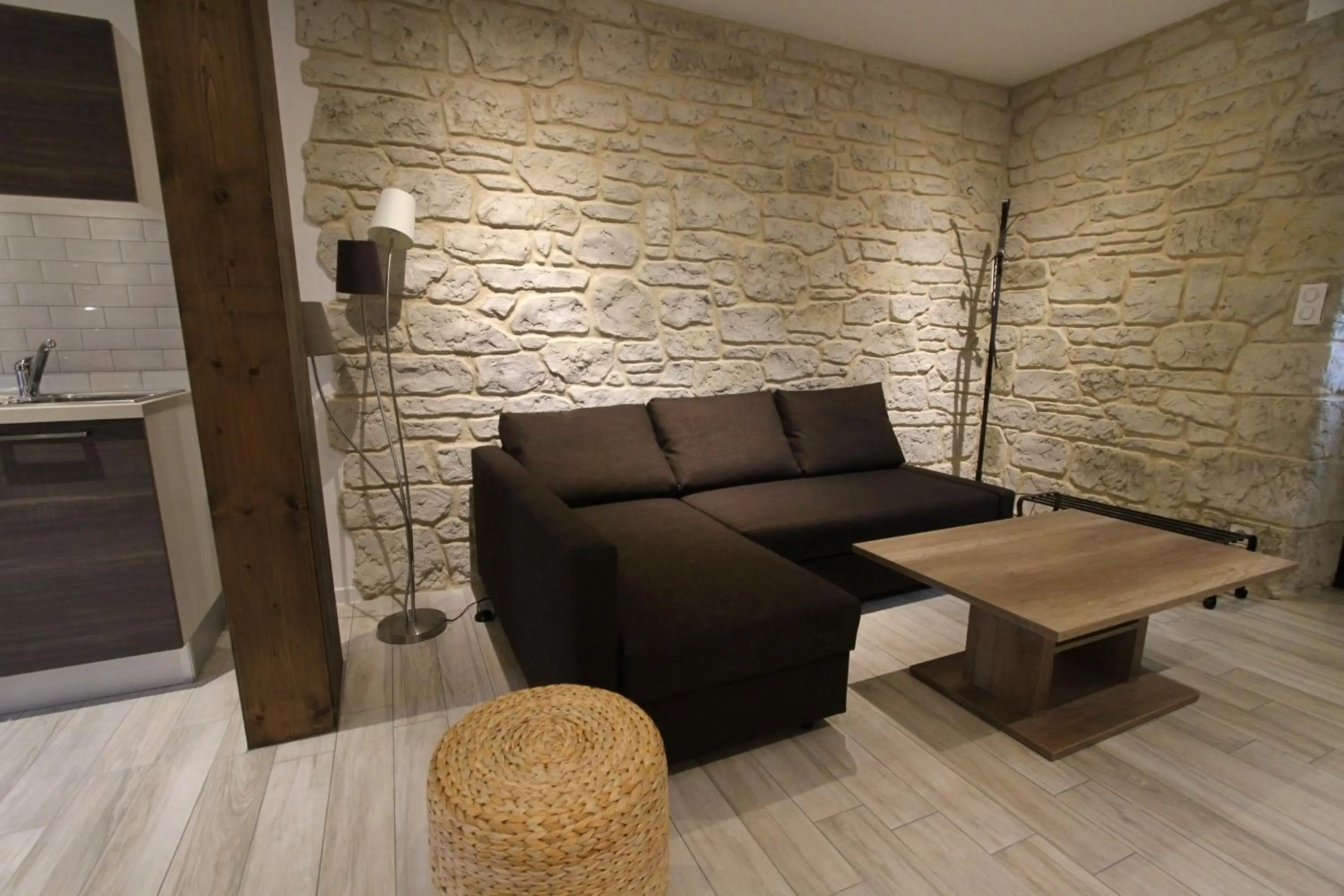 Living room in Le Moulin d'Oscar & Spa - Mulhouse Nord