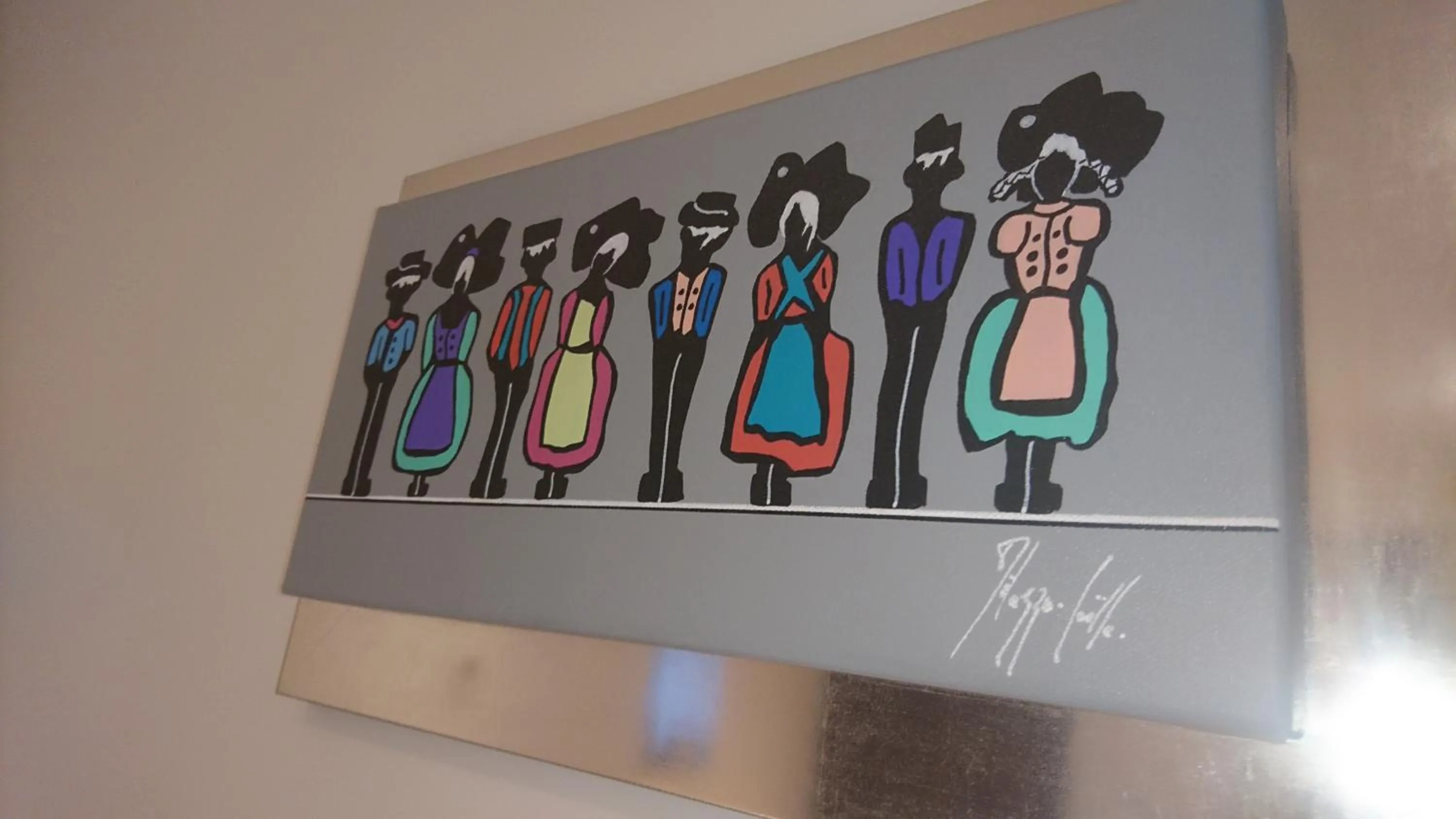 Decorative detail in Le Moulin d'Oscar & Spa - Mulhouse Nord