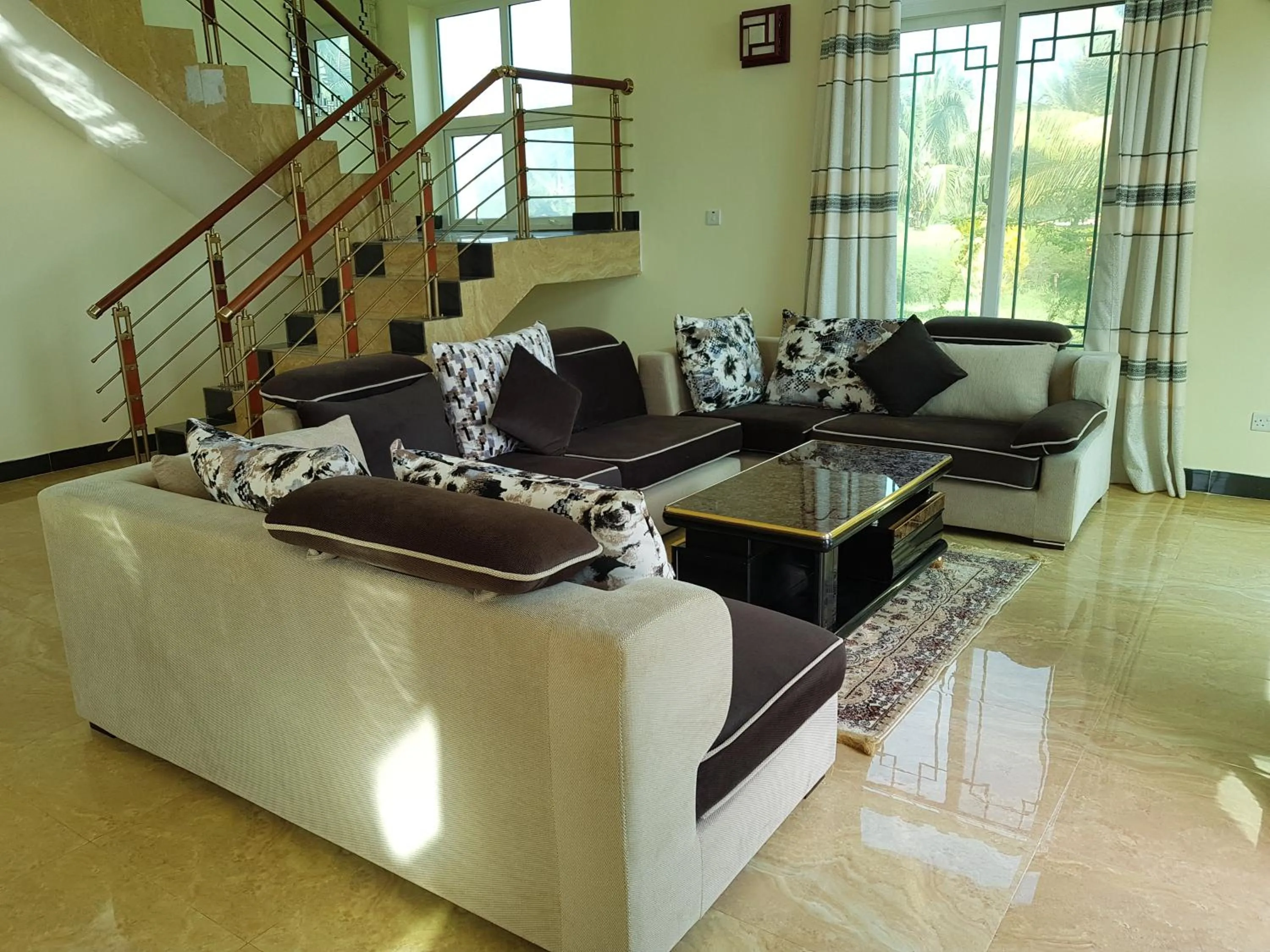 Living room in Royal Cliff Zanzibar