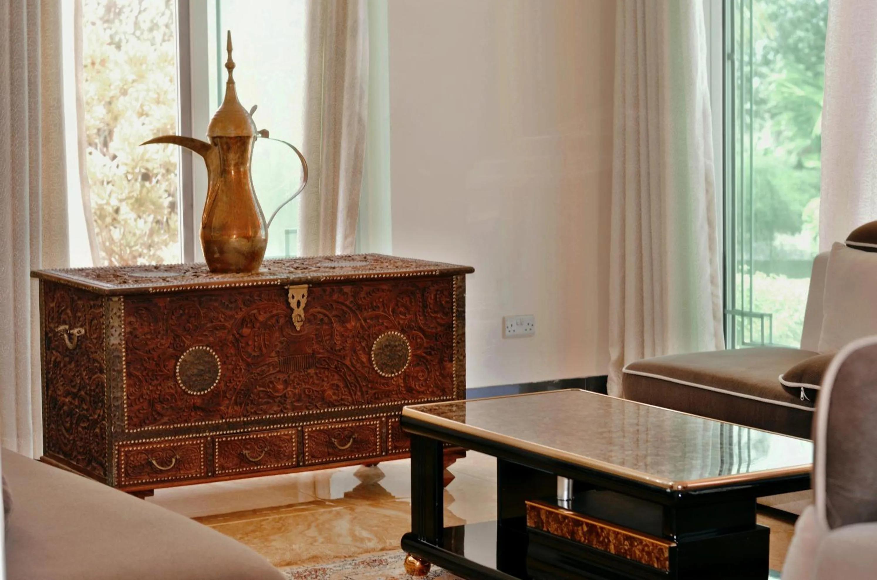 Living room in Royal Cliff Zanzibar