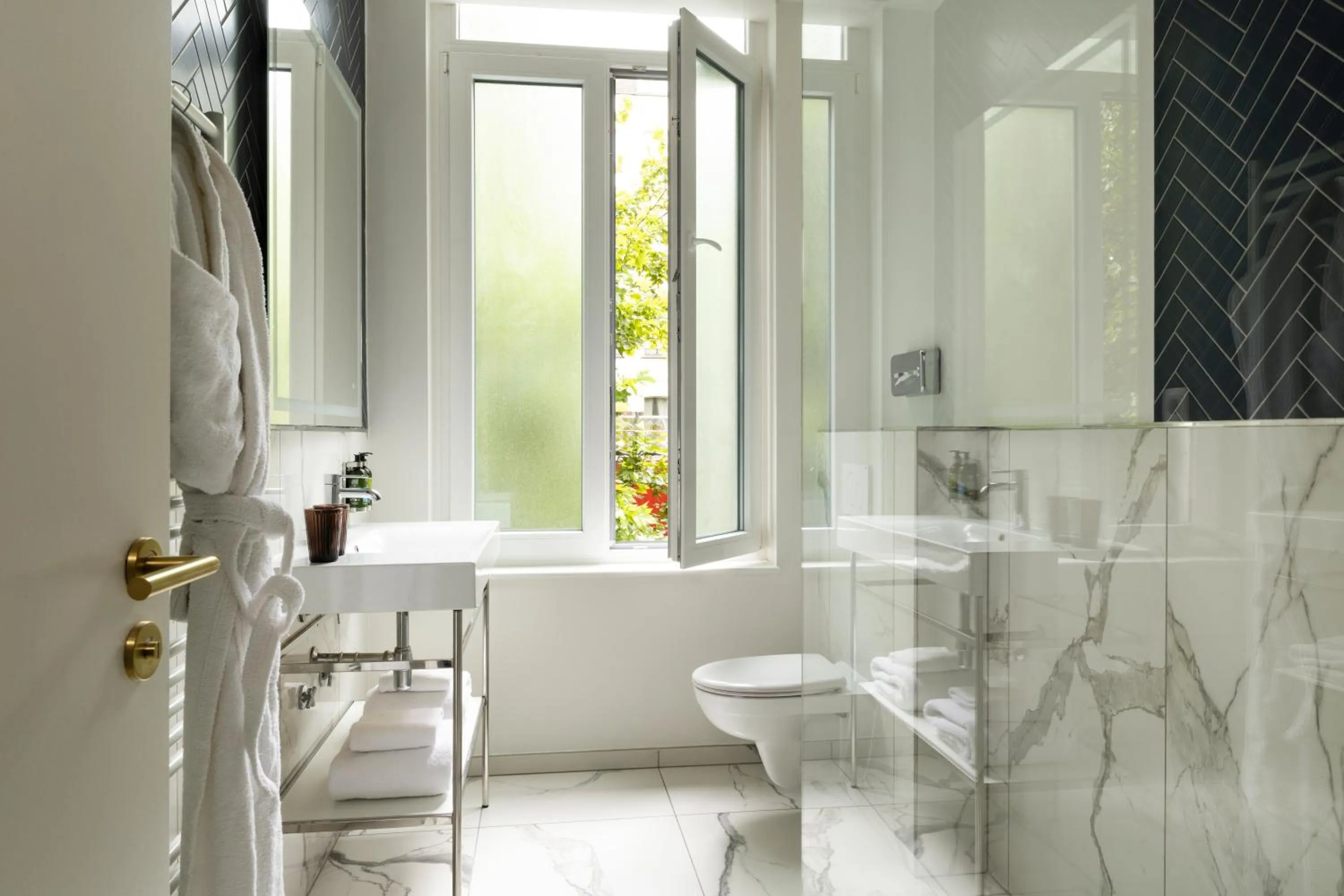 Bathroom in Hotel The Augustin