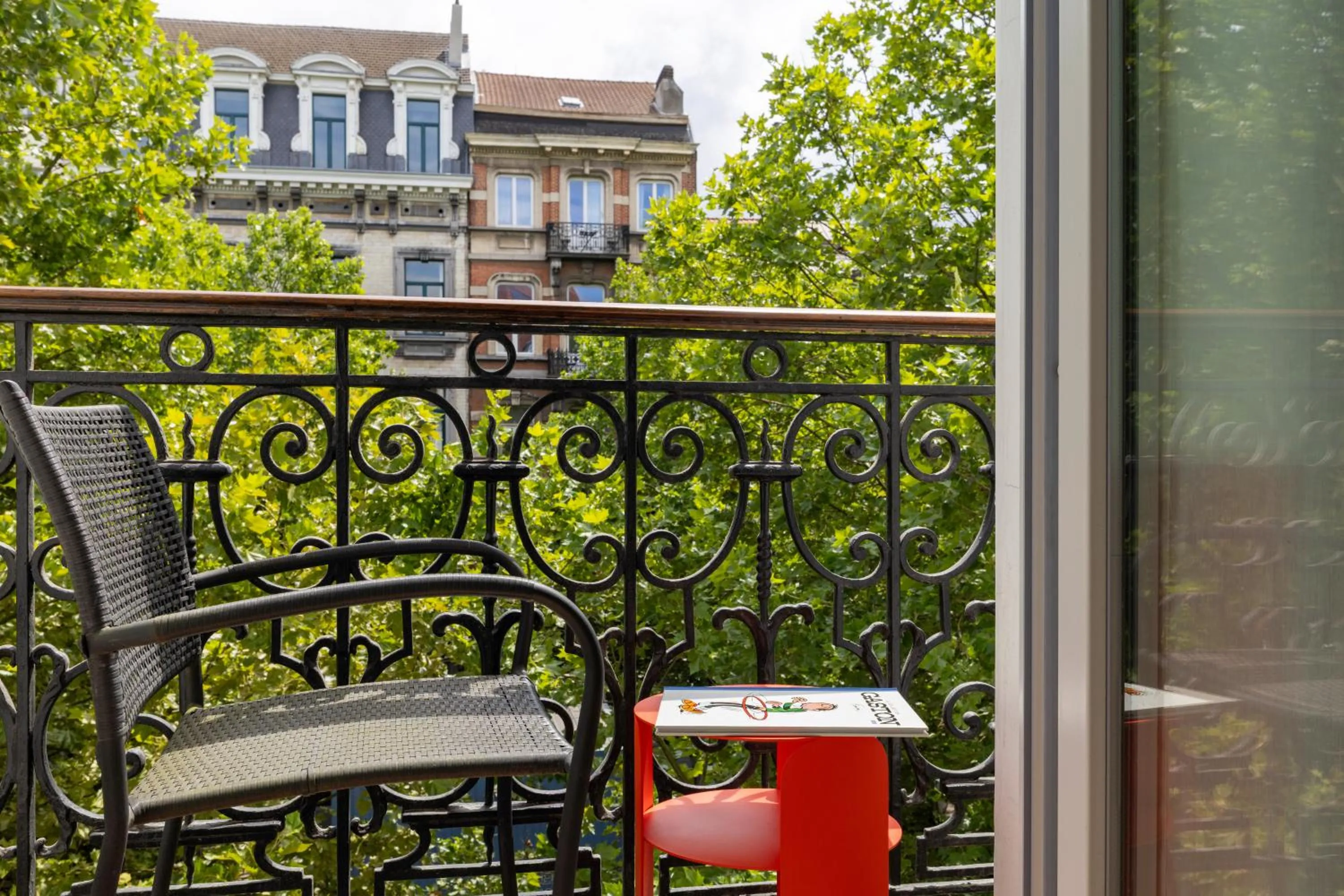 Balcony/Terrace in Hotel The Augustin