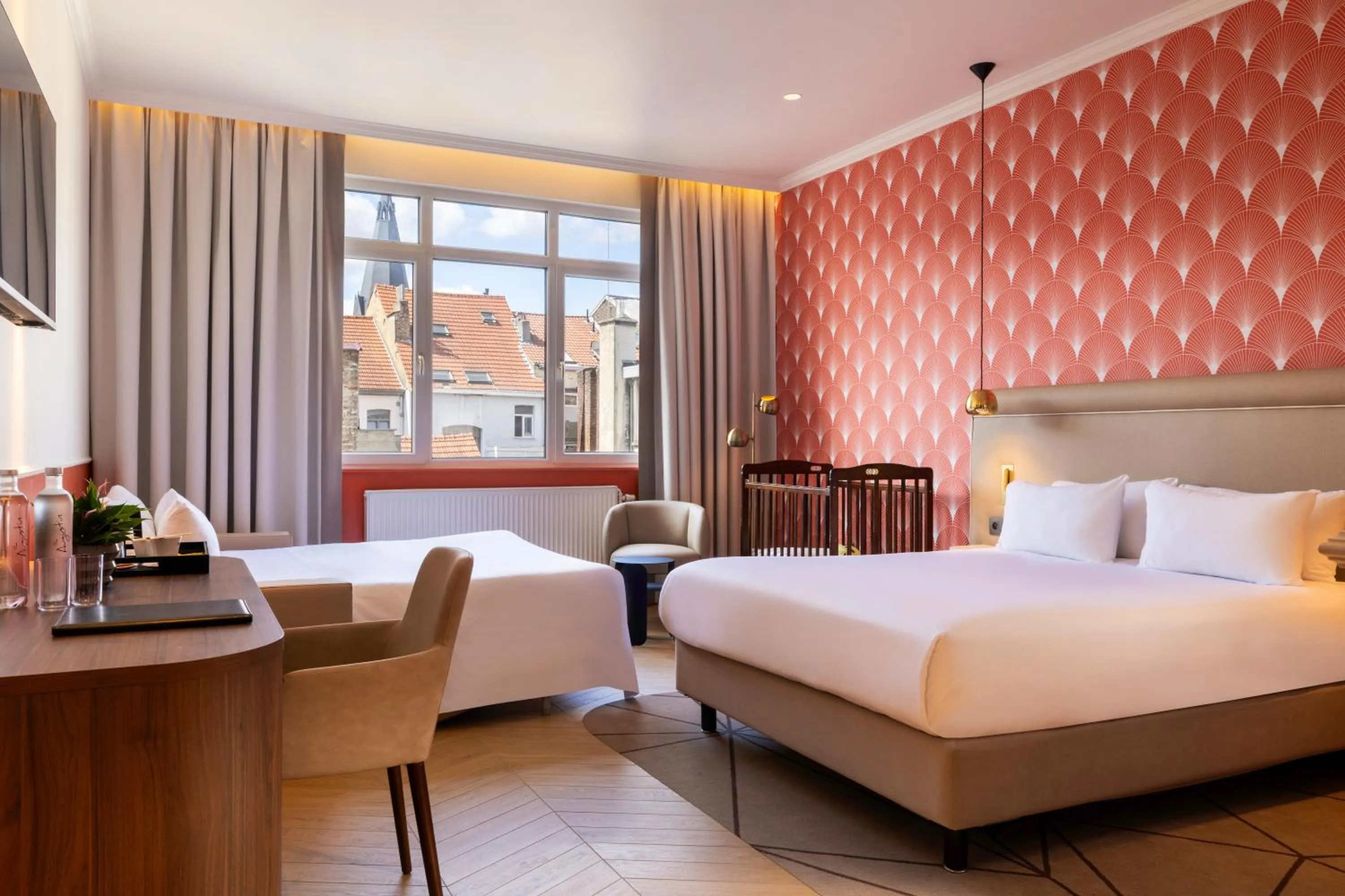 Photo of the whole room, Bed in Hotel The Augustin