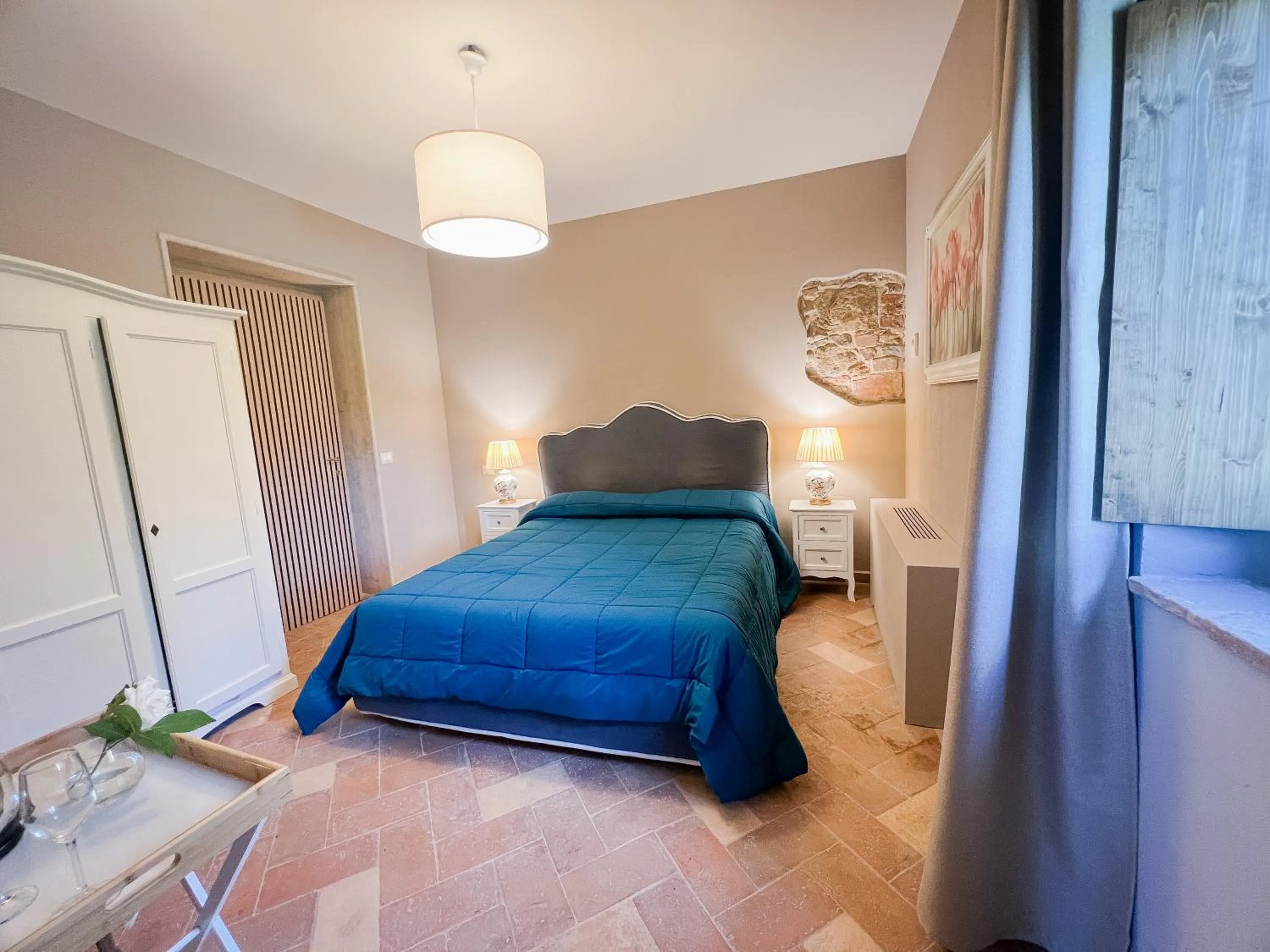 Bed in Antica Quercia Villa & Spa