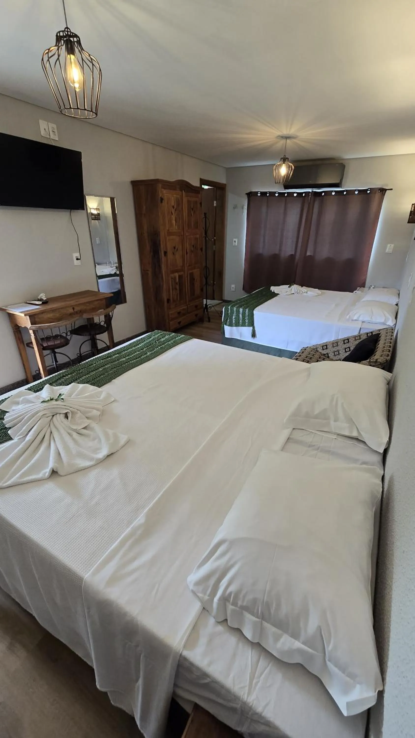 Photo of the whole room, Bed in Pousada Verde Villas