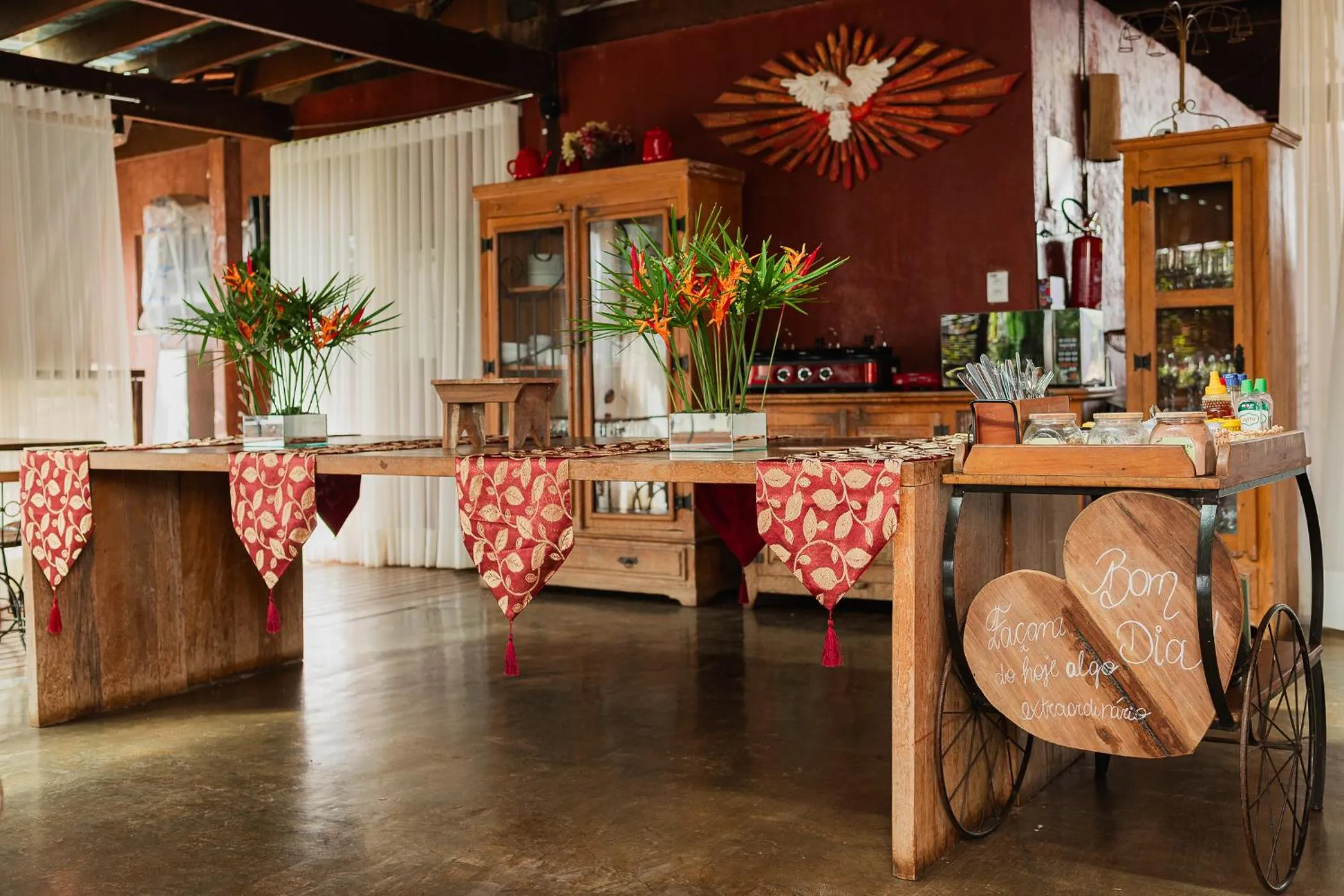 Restaurant/places to eat in Pousada Verde Villas