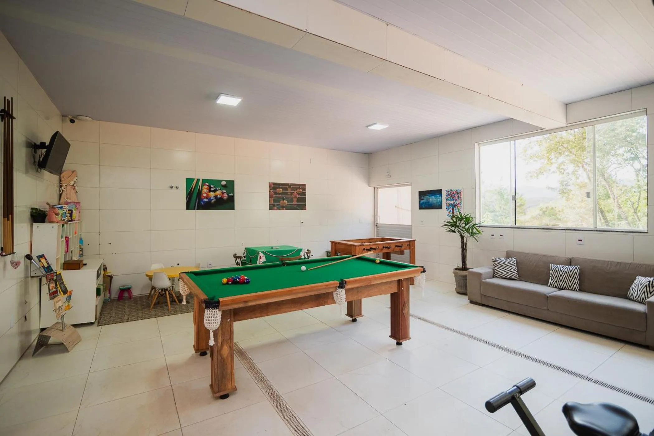 Billiard in Pousada Verde Villas