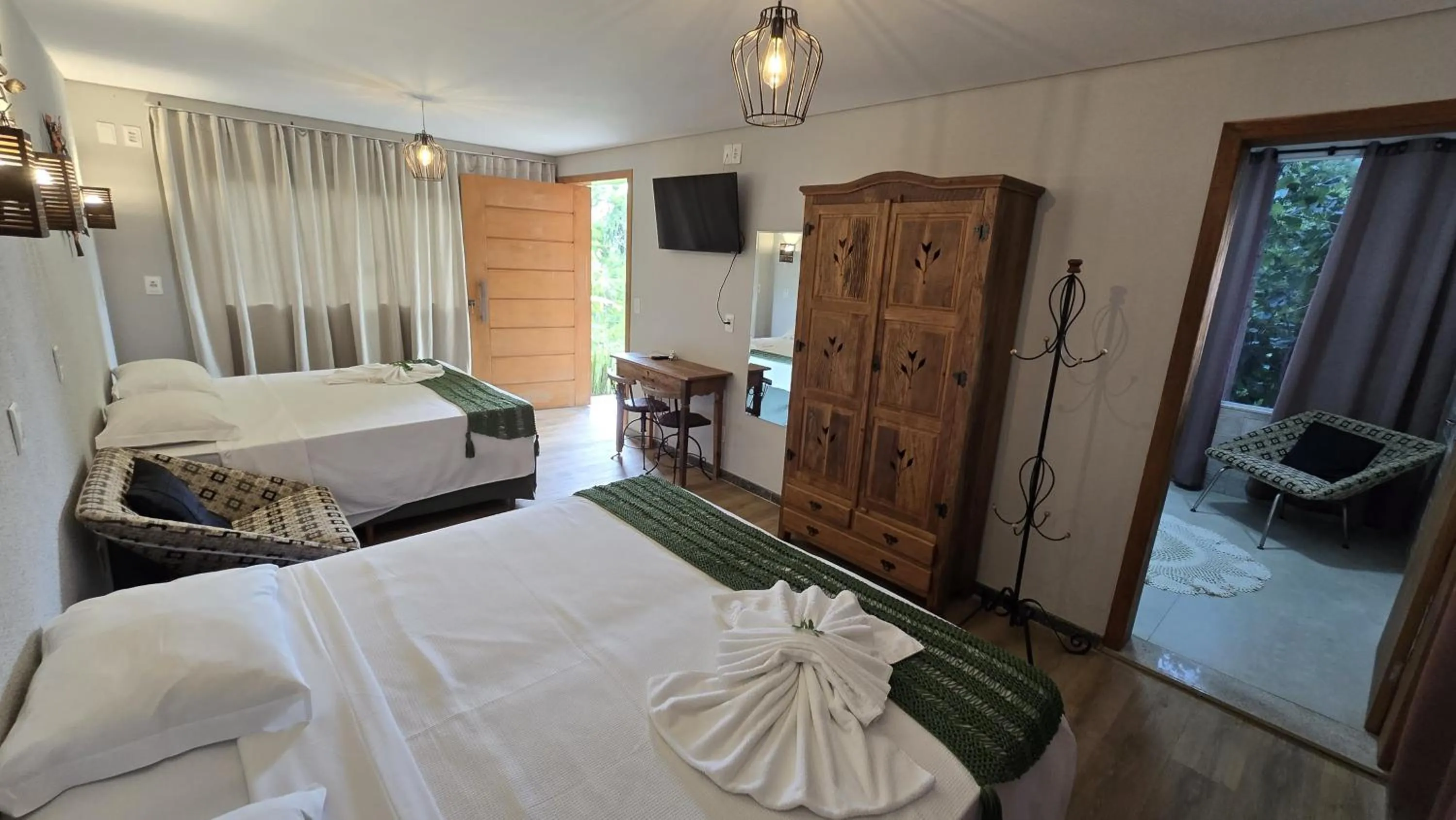 Photo of the whole room, Bed in Pousada Verde Villas